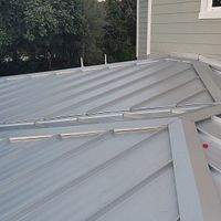 24ga 1.5" Mechanical Seam Mill Finish by Total Roofing System The Metal Roof Experts