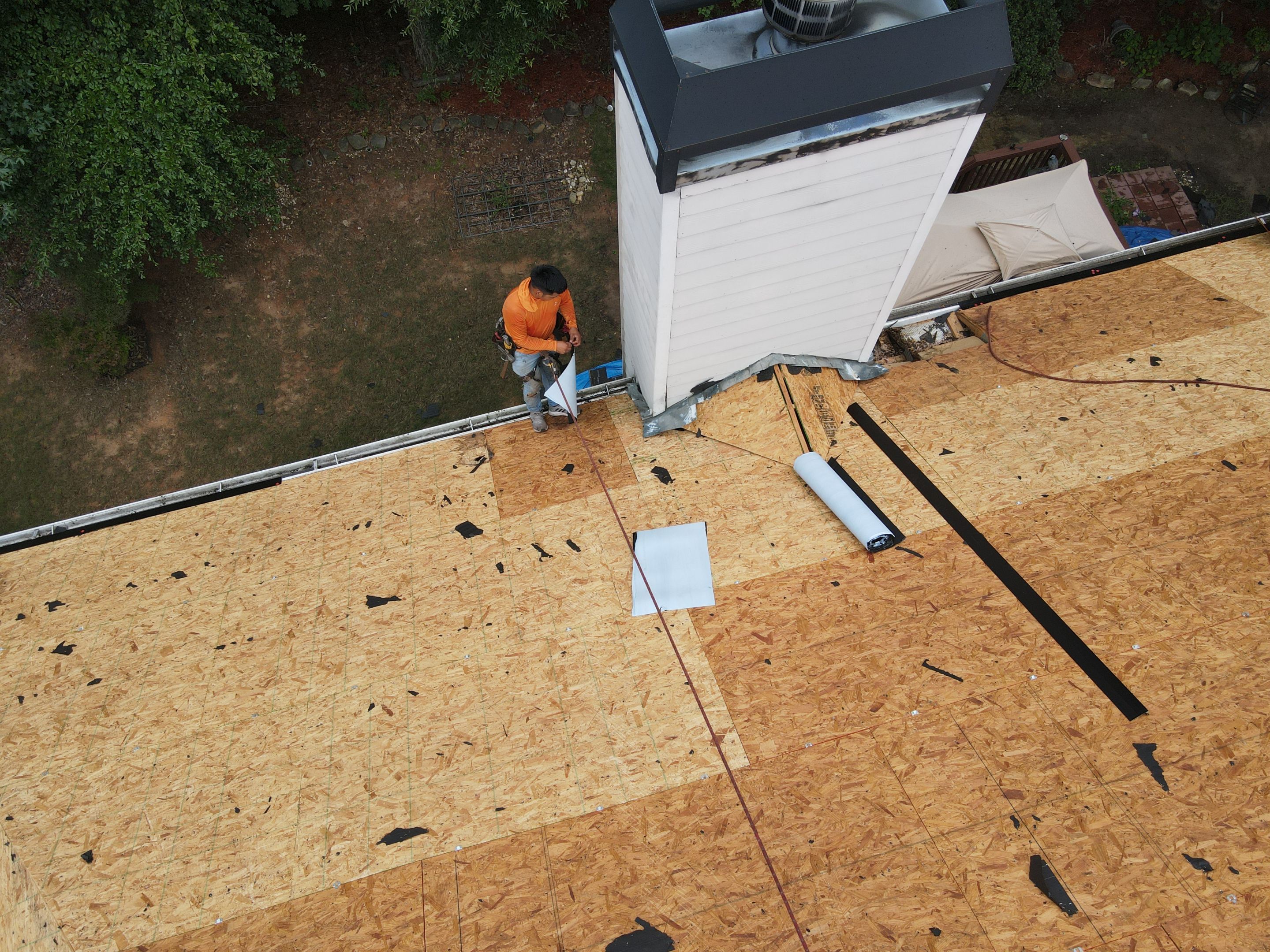 Residential Roofing Installation using Owens Corning by Inspector Roofing and Restoration