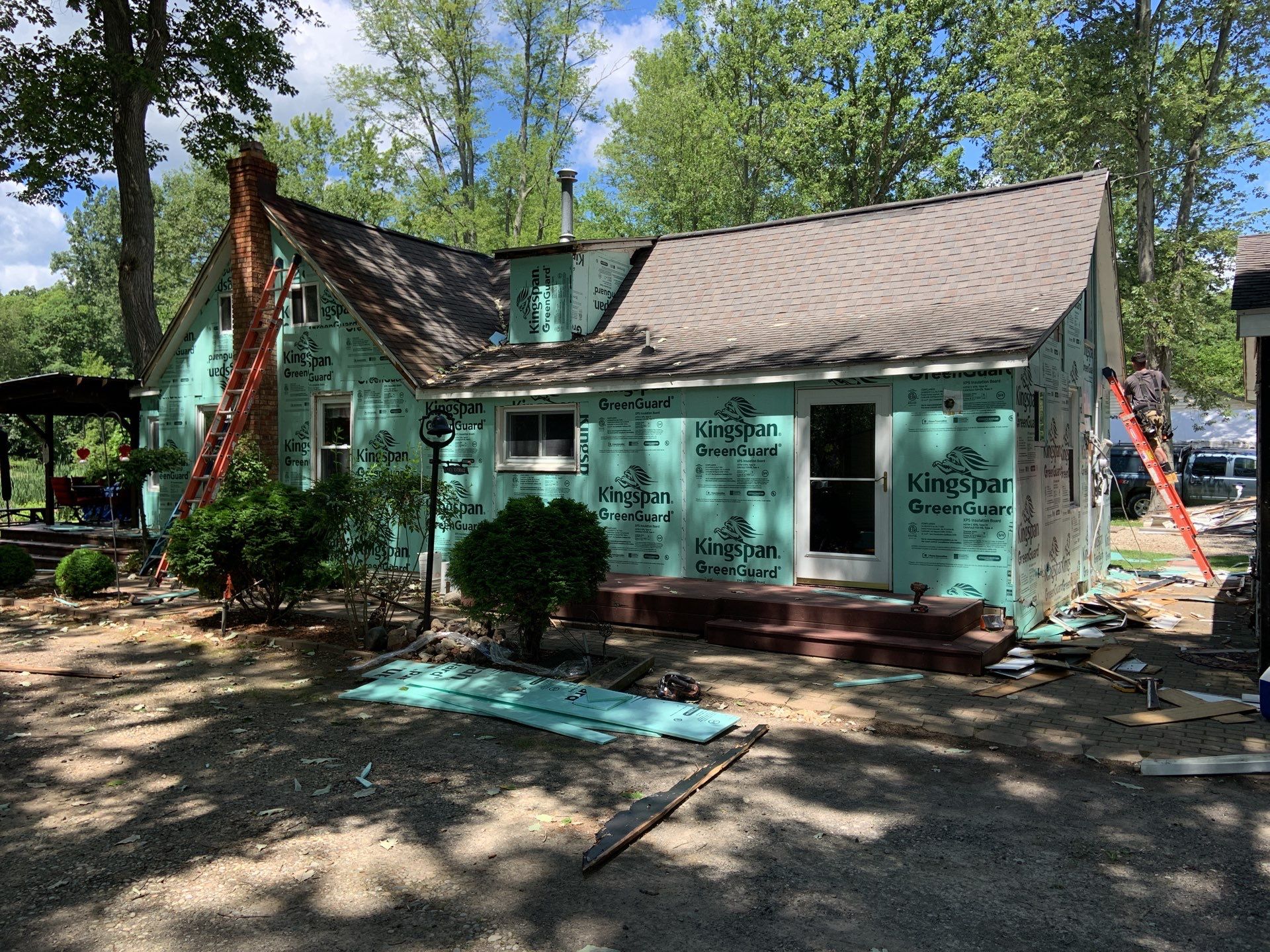 Siding Replacement using Certainteed Restoration Classic D4 by 180 Contractors