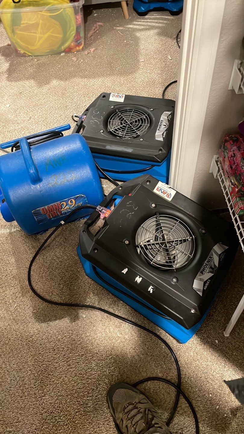 Interior Water Damage in Apartment Complex in New Albany, IN by ANR Restoration