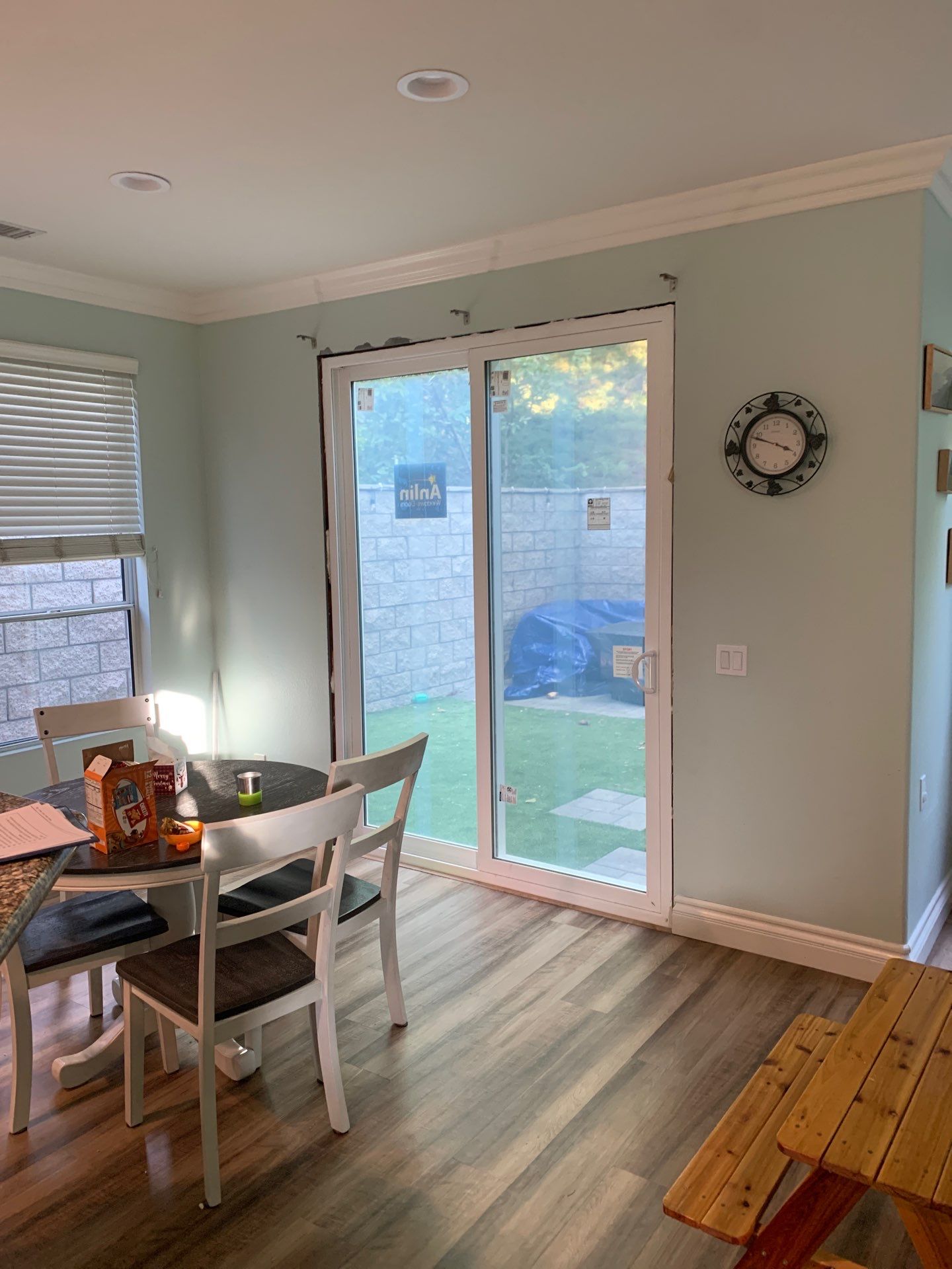 Window Installation using Anlin vinyl windows by American Window Company
