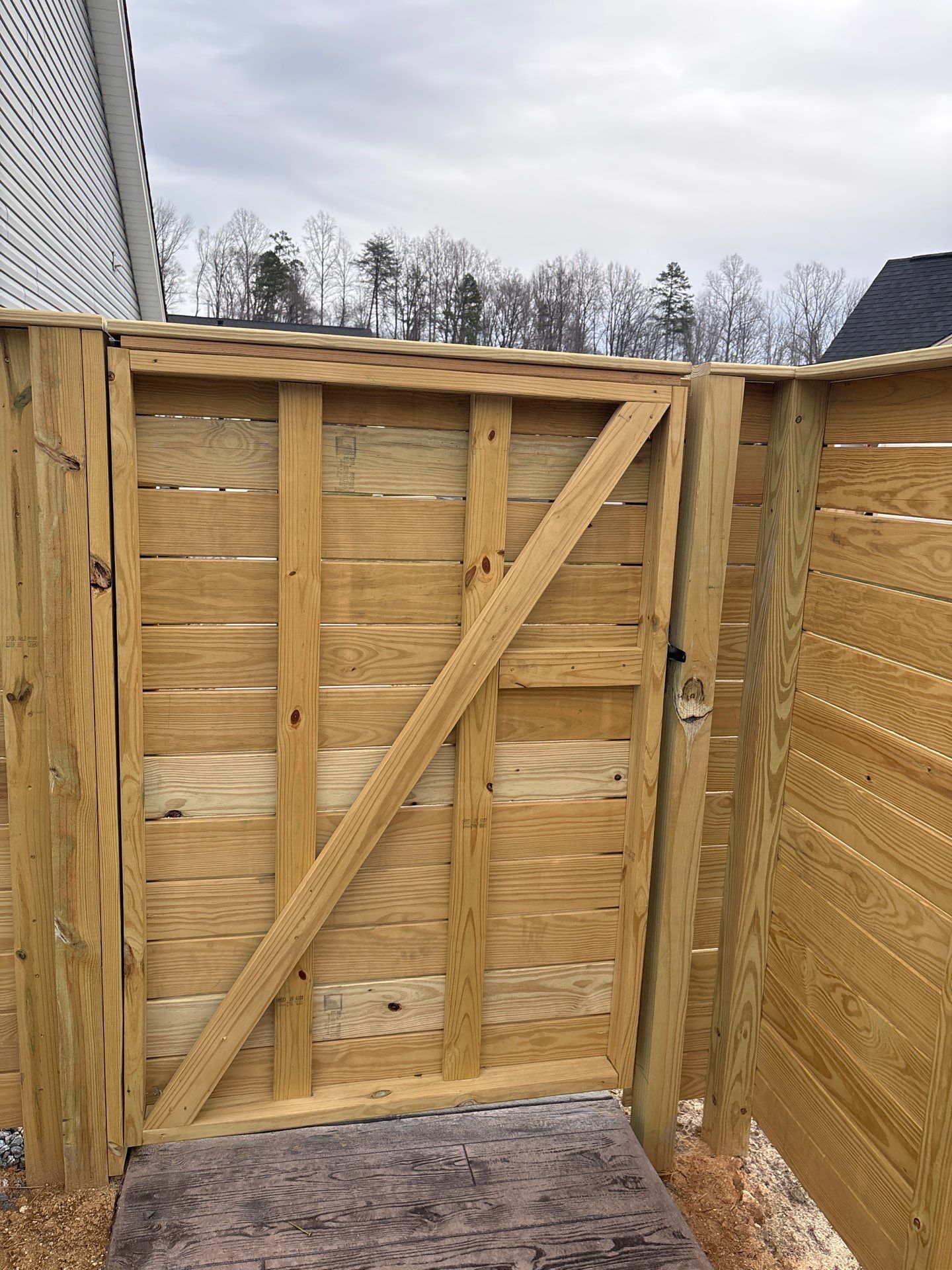 Wood Fence using Wood Sealant by DuraSeal