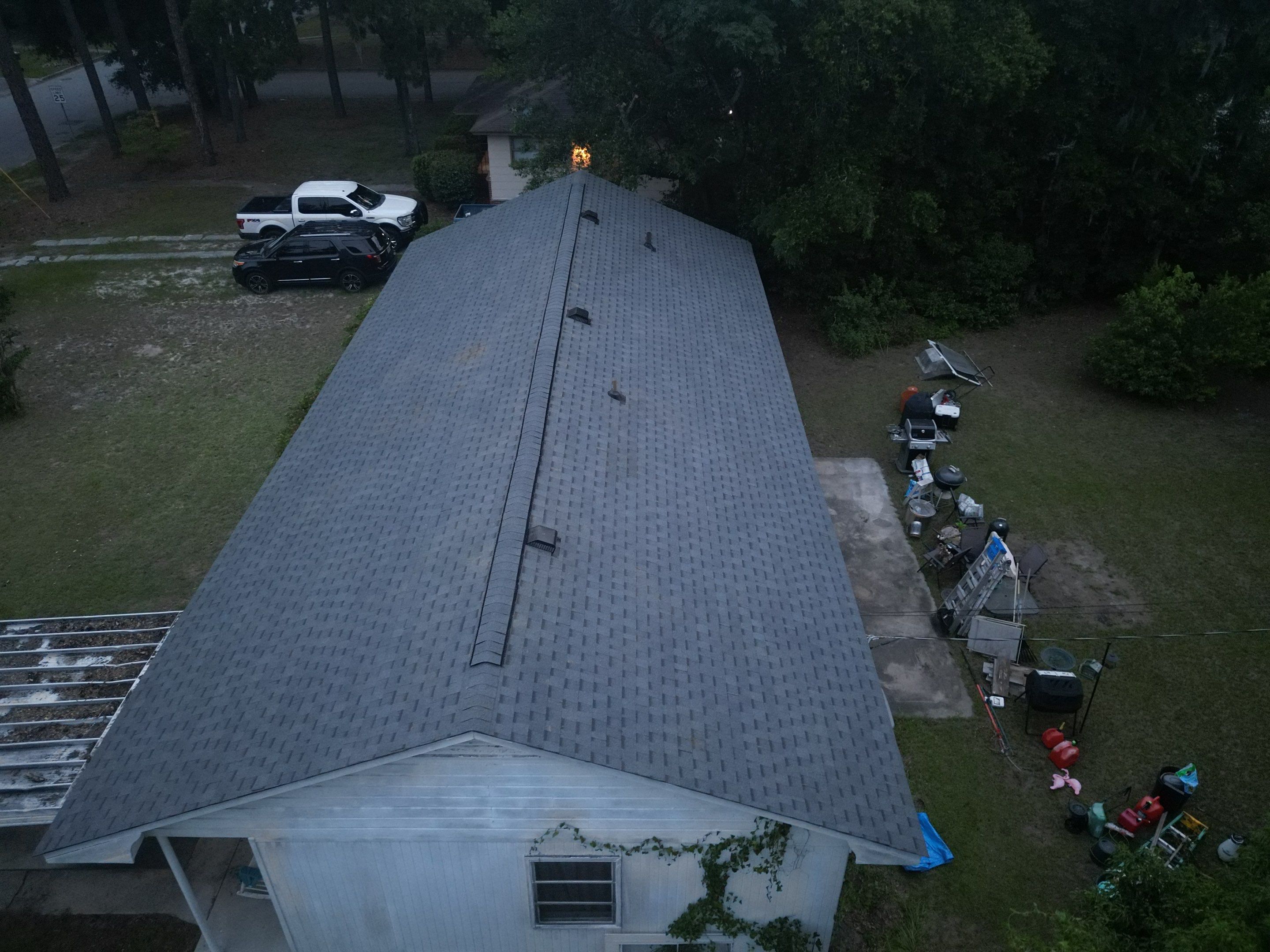 Residential Roofing Installation using Atlas Pinnacle Pristine Pewter by Talya Roofing