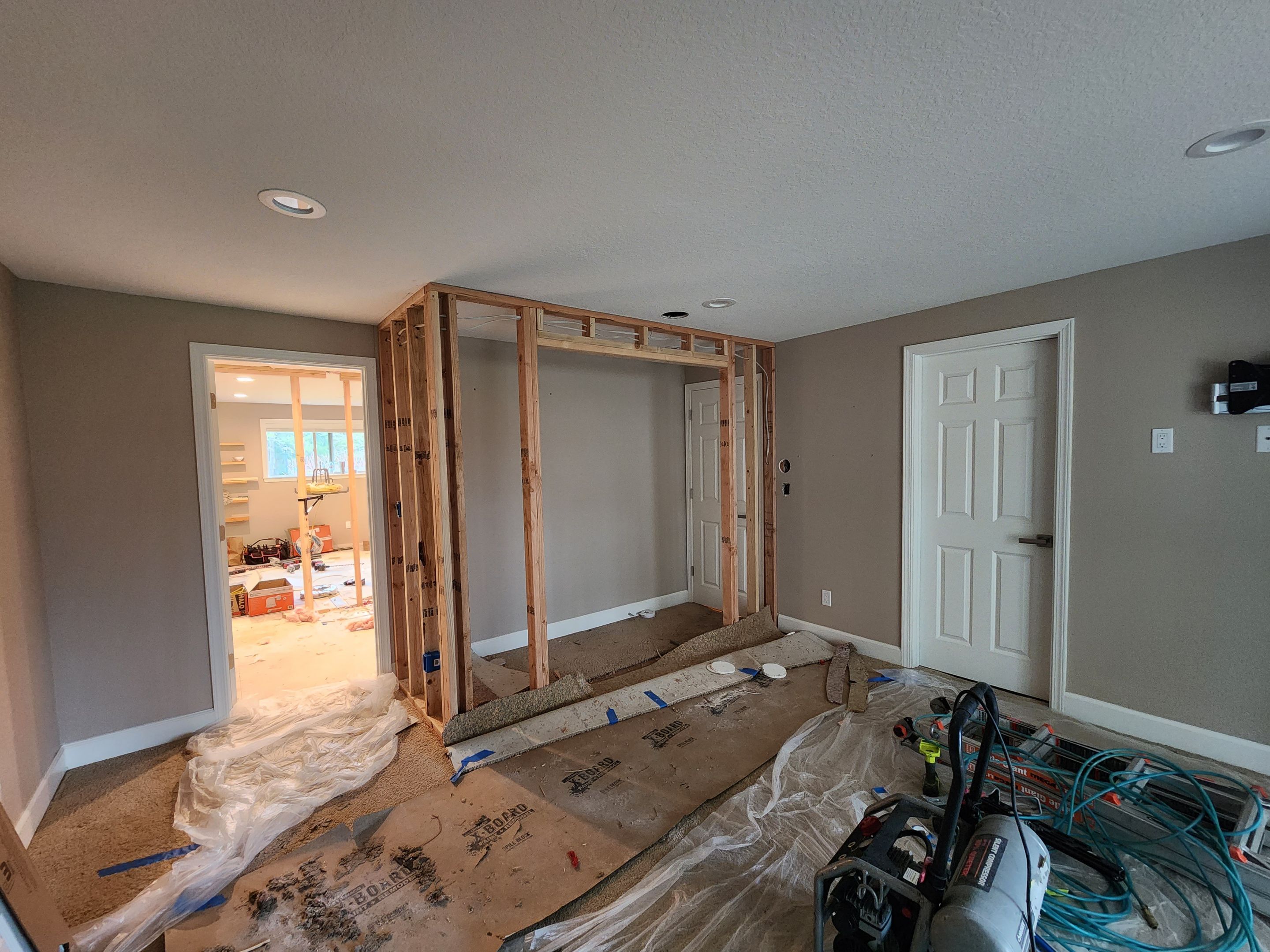 Large remodel by Hawthorne General Construction