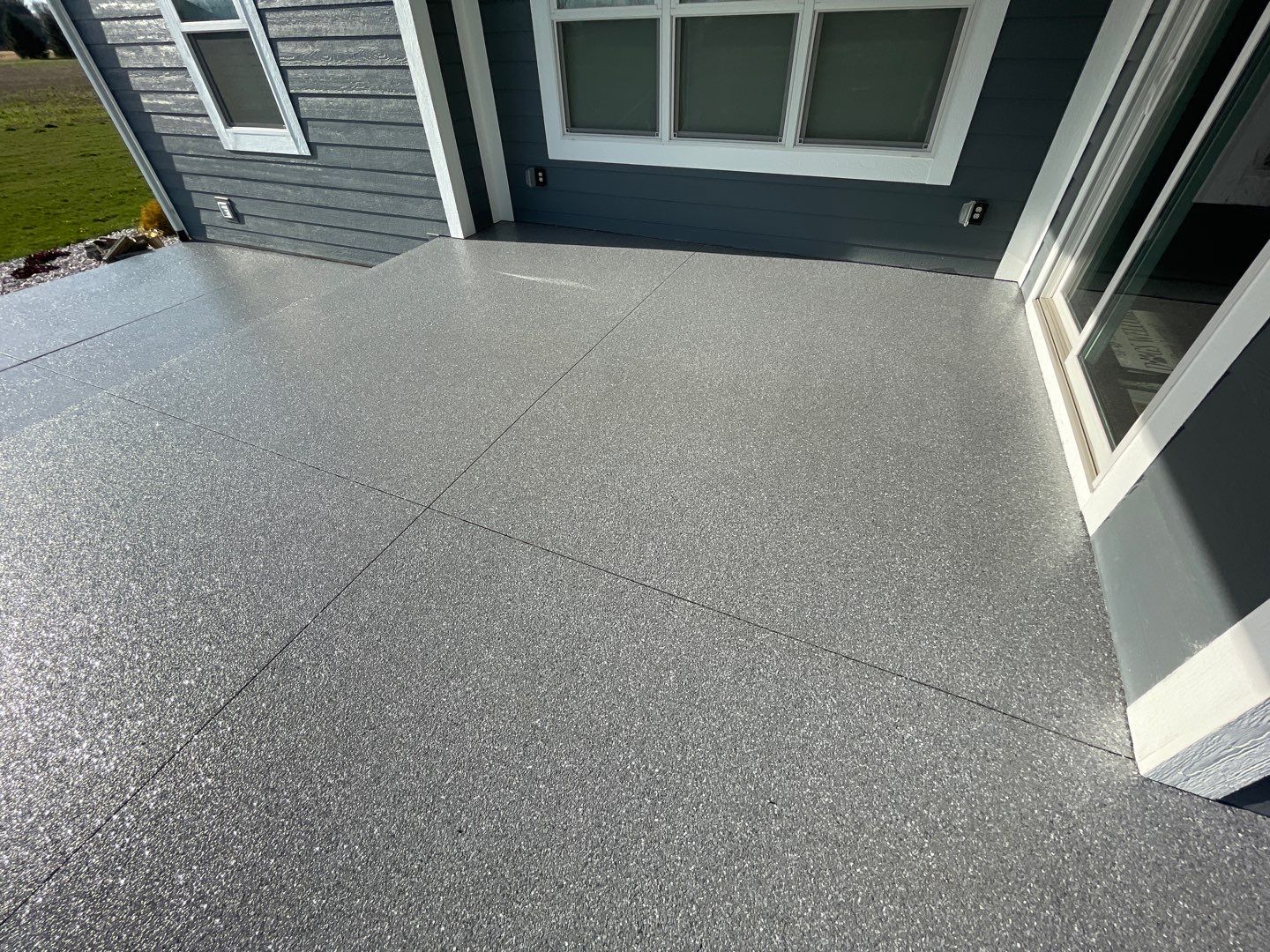 Garage, Barn and Patio Floor using Granite by Your1DayFloor.com