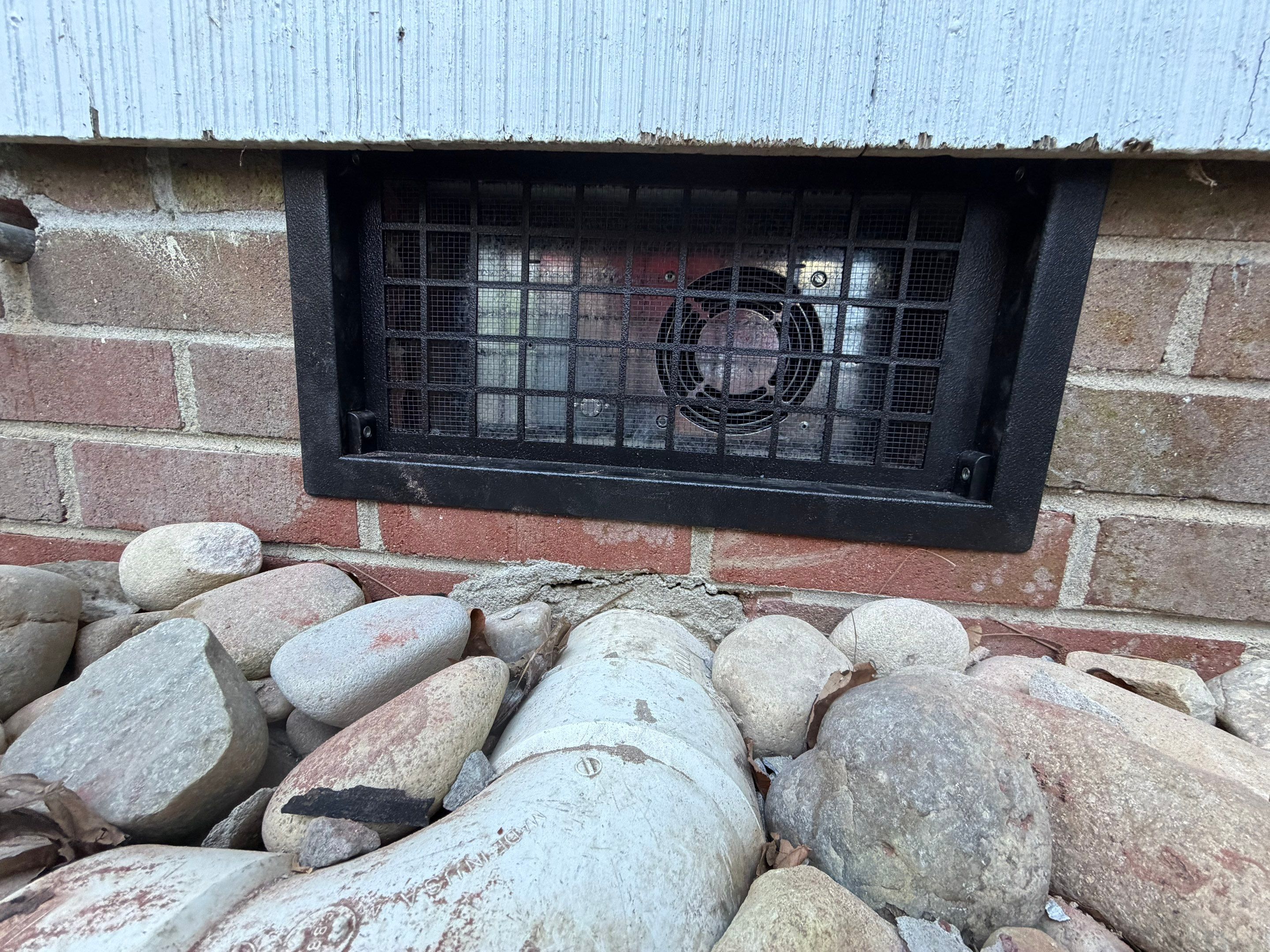 Project in Smithfield by Patriot Crawl Space Repairs