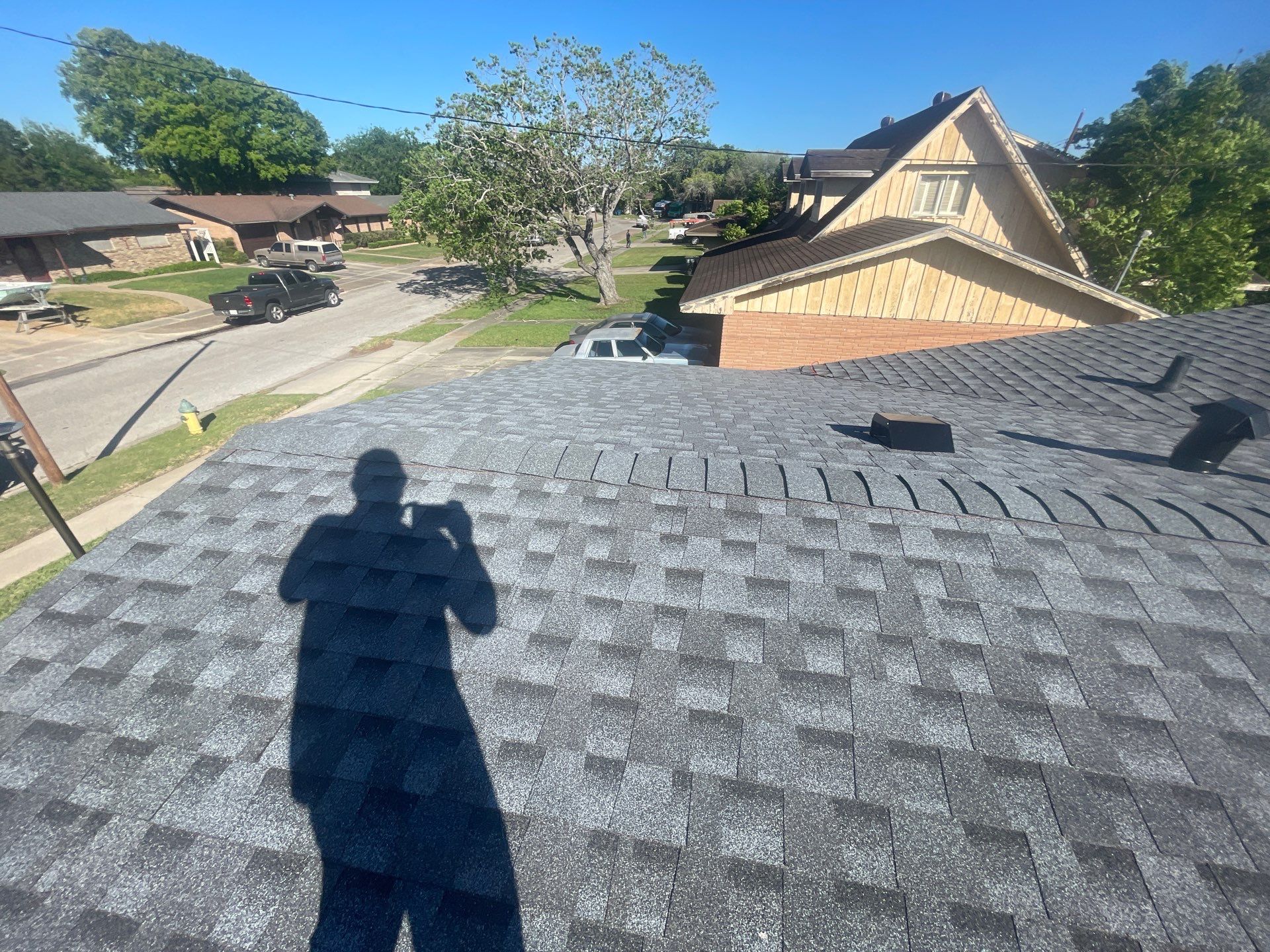 Residential Roofing Installation using GAF HDZ Pewter Grey by Lighthouse Roofing