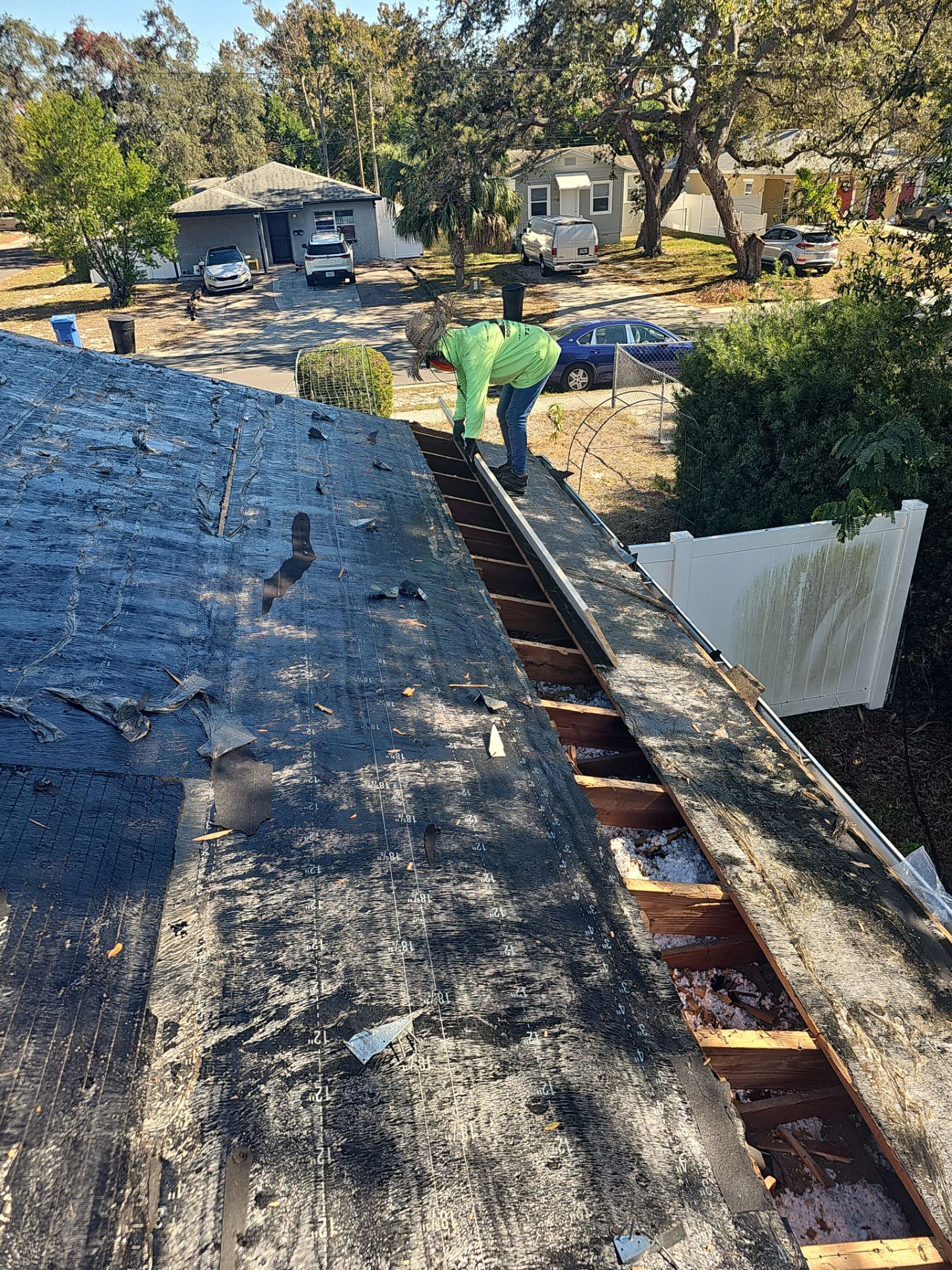 Project in St. Petersburg 33711 by Mitchell Roofing Company LLC