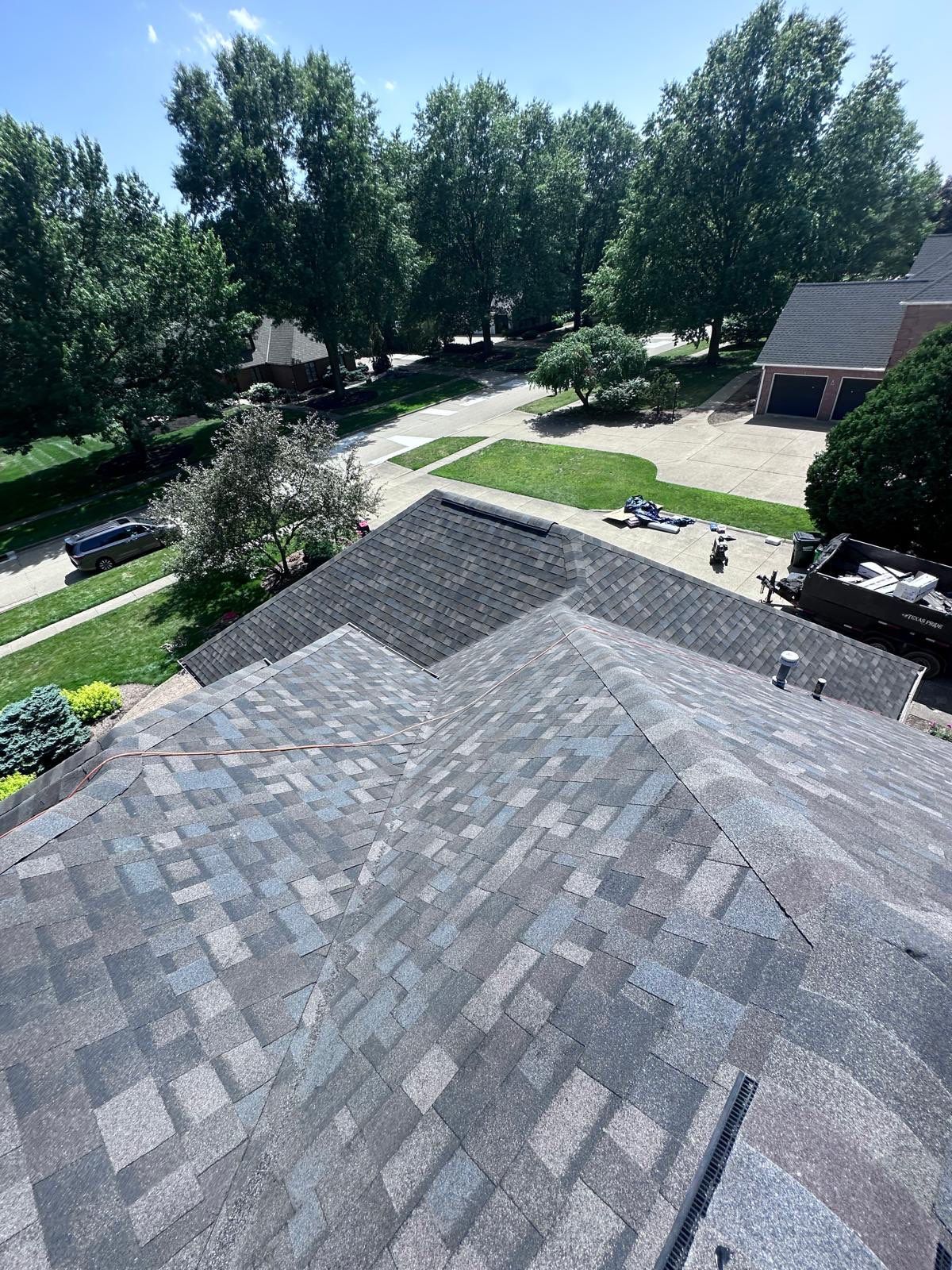 Wooster Residential Roof Replacement Using Multi-Toned Asphalt Shingles by Cornerstone Roofing And Siding