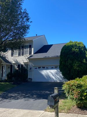 Centreville: Residential Roof Replacement with CertainTeed Landmark Pro Designer Shingles in Max Def Charcoal Black