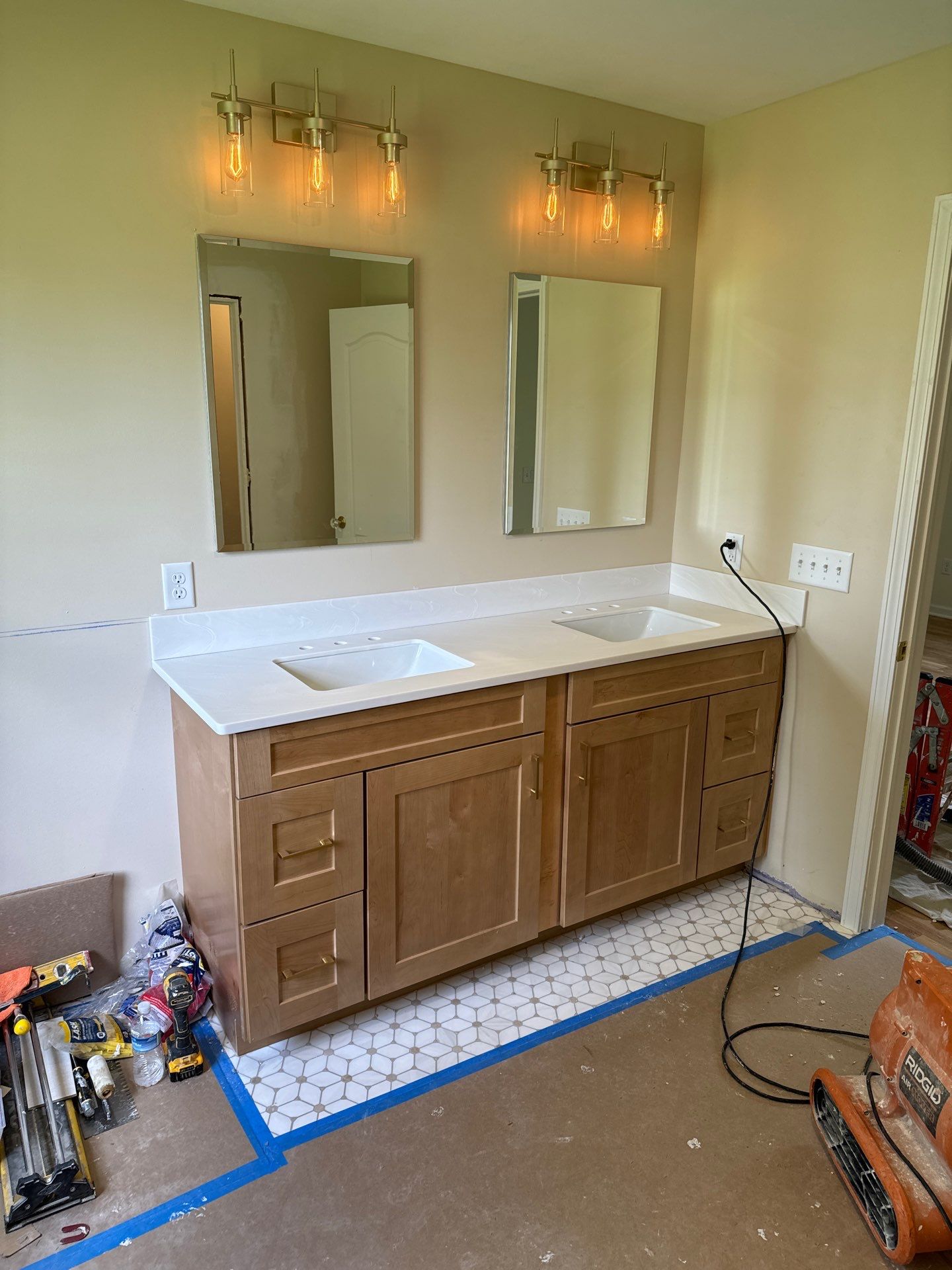 Interior Renovations and Bathroom Remodel by Ivy Lea Construction
