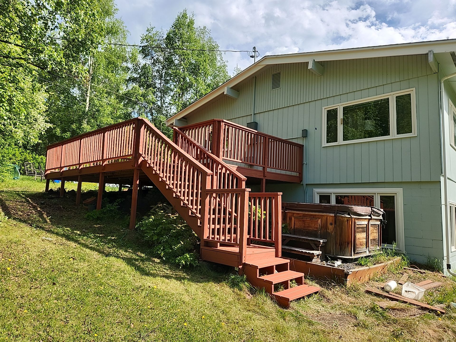 Beautiful Exterior Transformation by Midnight Sun Painting