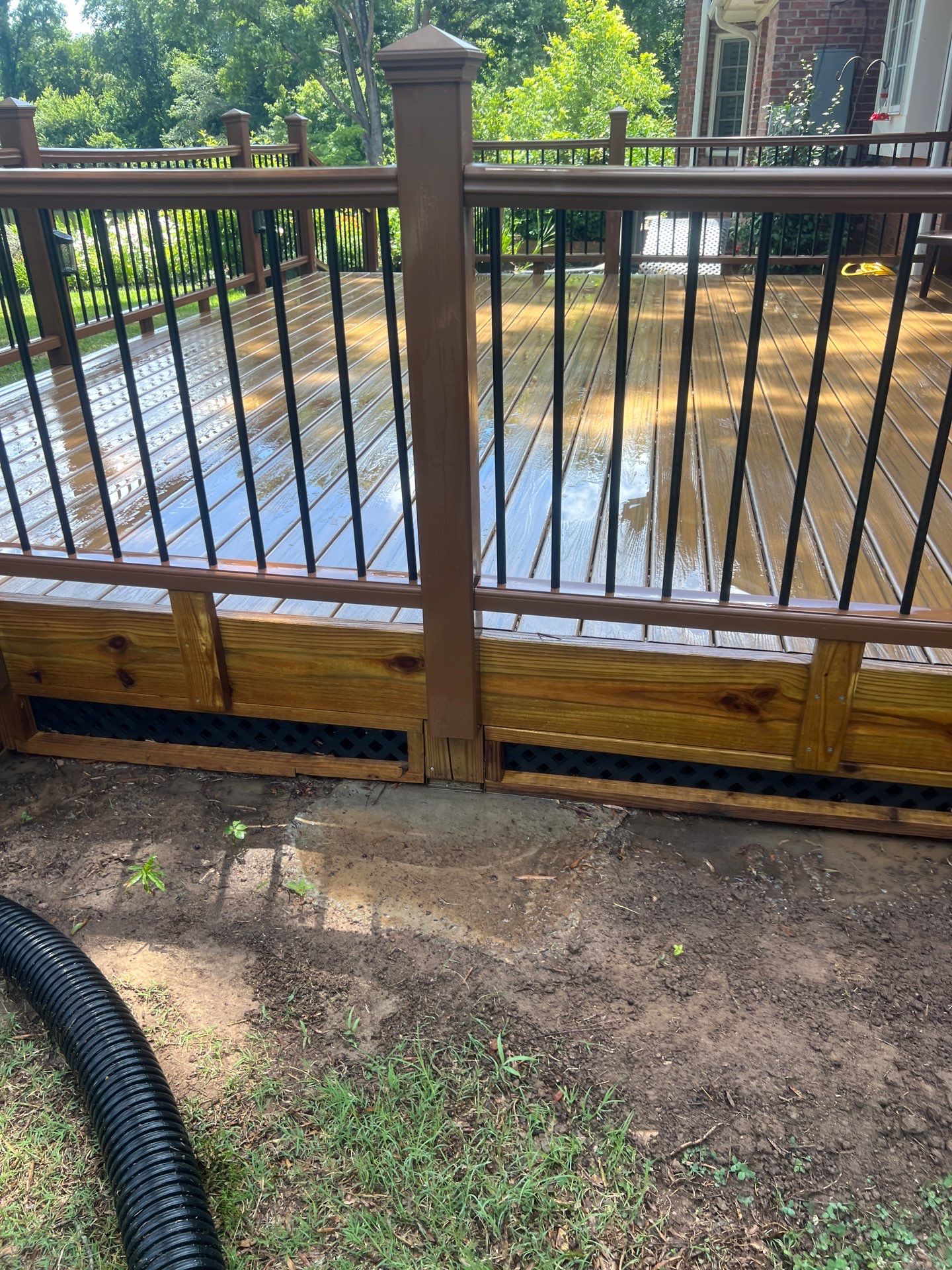 Dock using Wood Sealant by DuraSeal