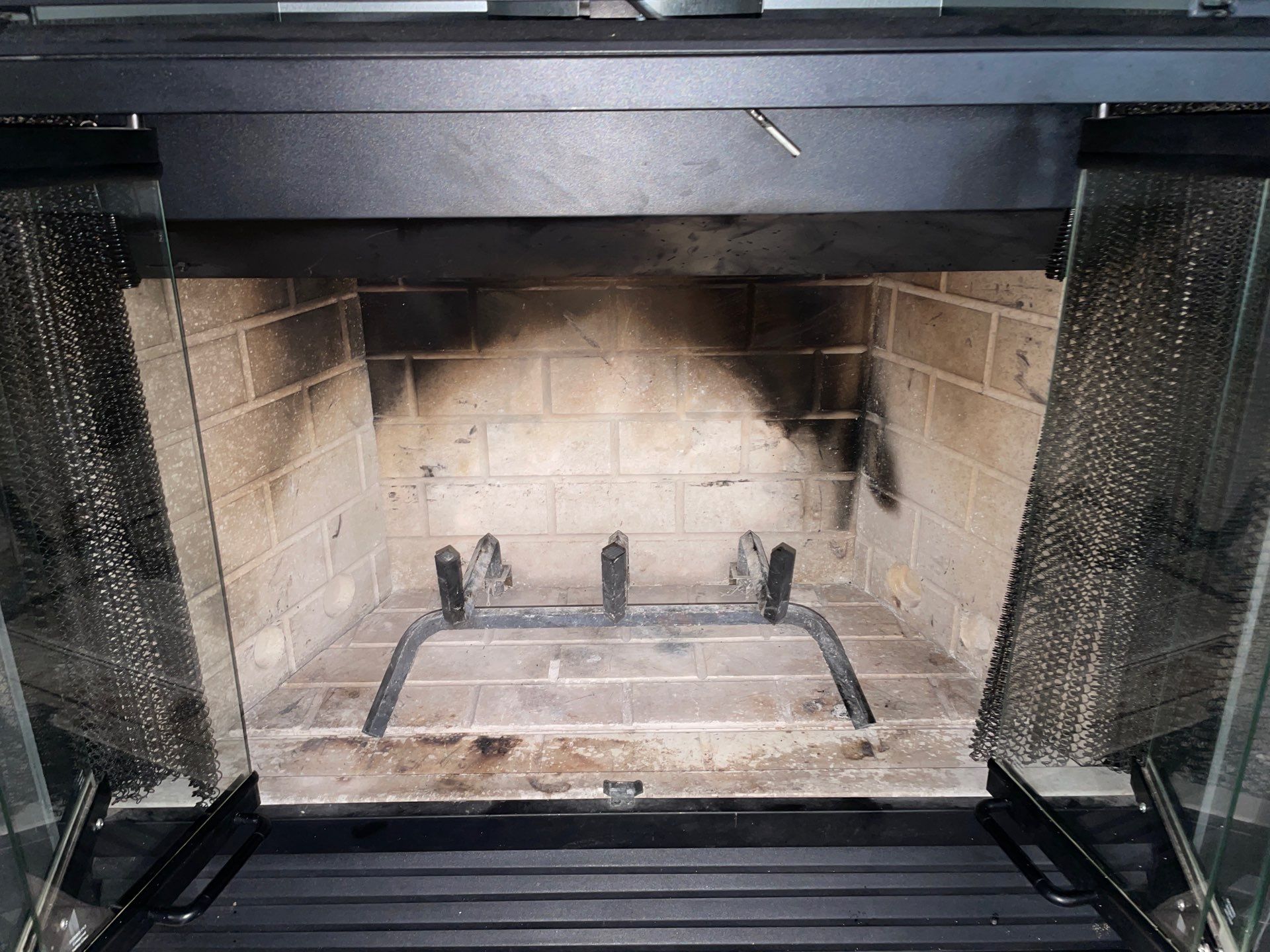 Wood Burning Fireplace Installed in 2015 by Premier Chimney and Roofing