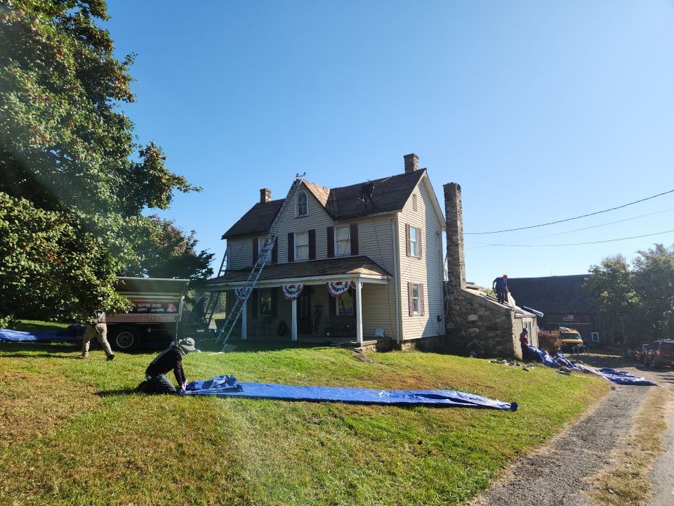 Complete Exterior Home Make Over in Maryland by Elvis General Construction LLC