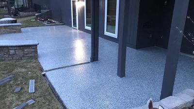 Patio using Domino 