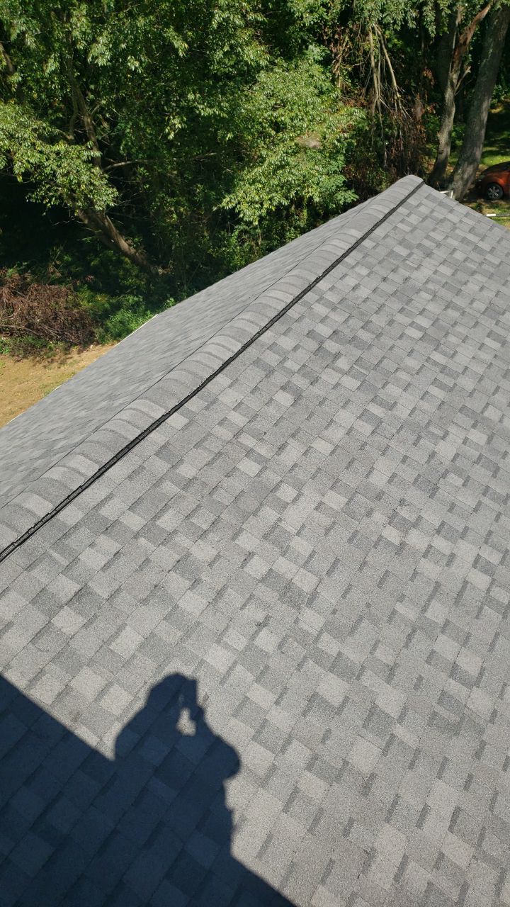 Marshall Roofing Project - Landmark Pro Max Def Pewterwood Designer Shingles by RM Banning, Inc.