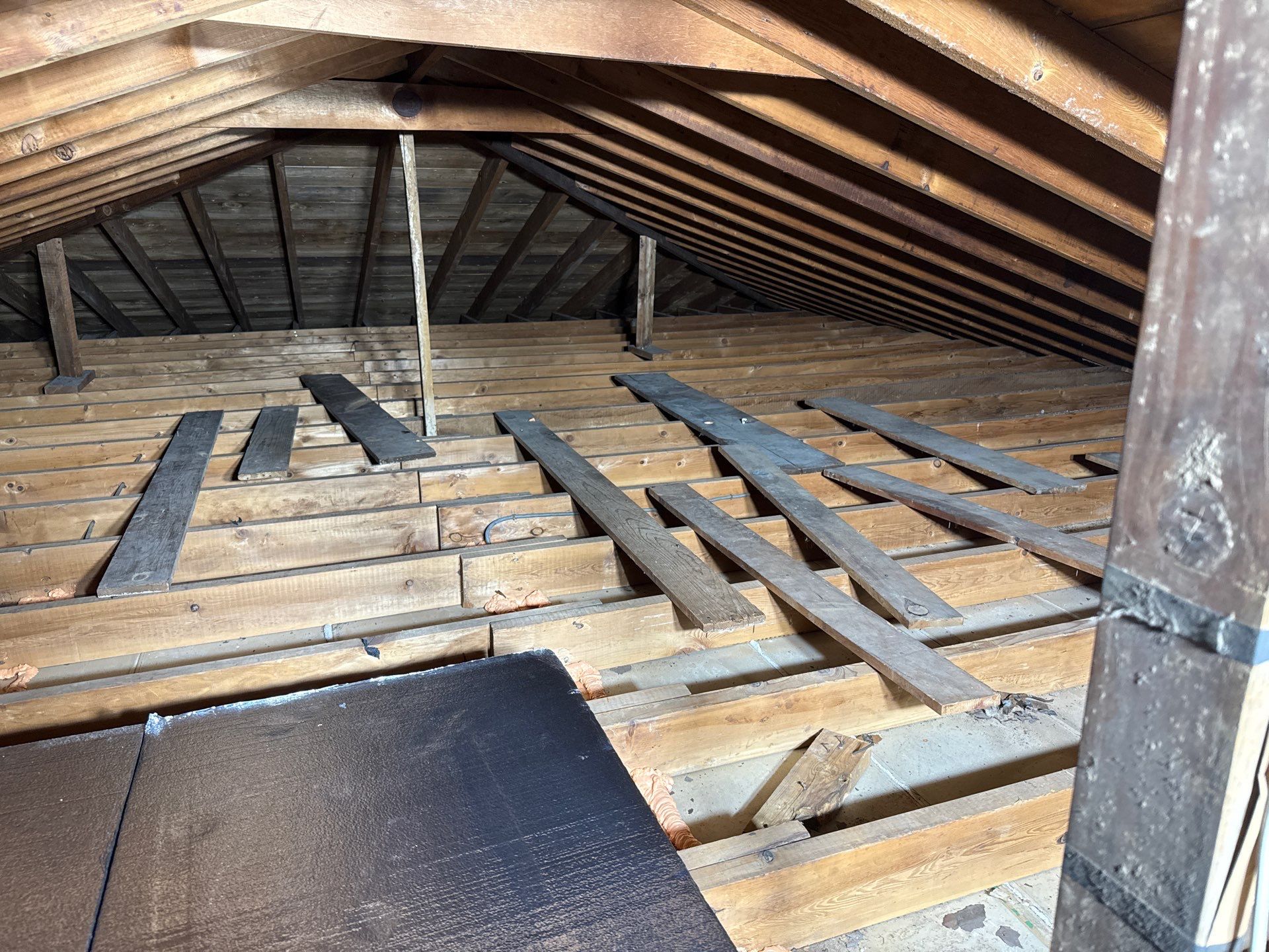 Attic insulation and access upgrade in Steubenville, OH by Home Environment Solutions