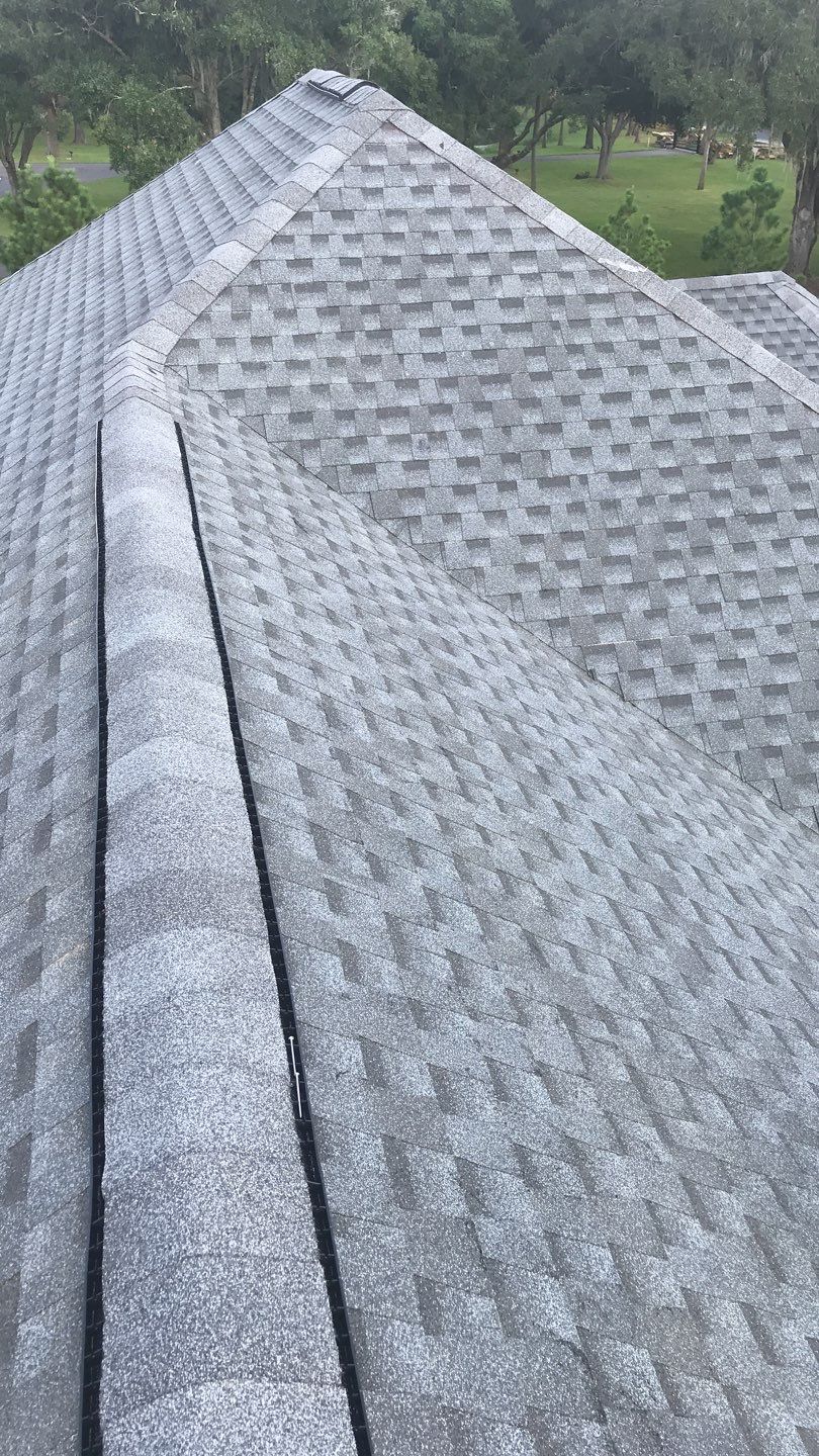 Residential Roofing Installation using GAF HDZ Shingles by Protek Roofing Heating Air & Solar