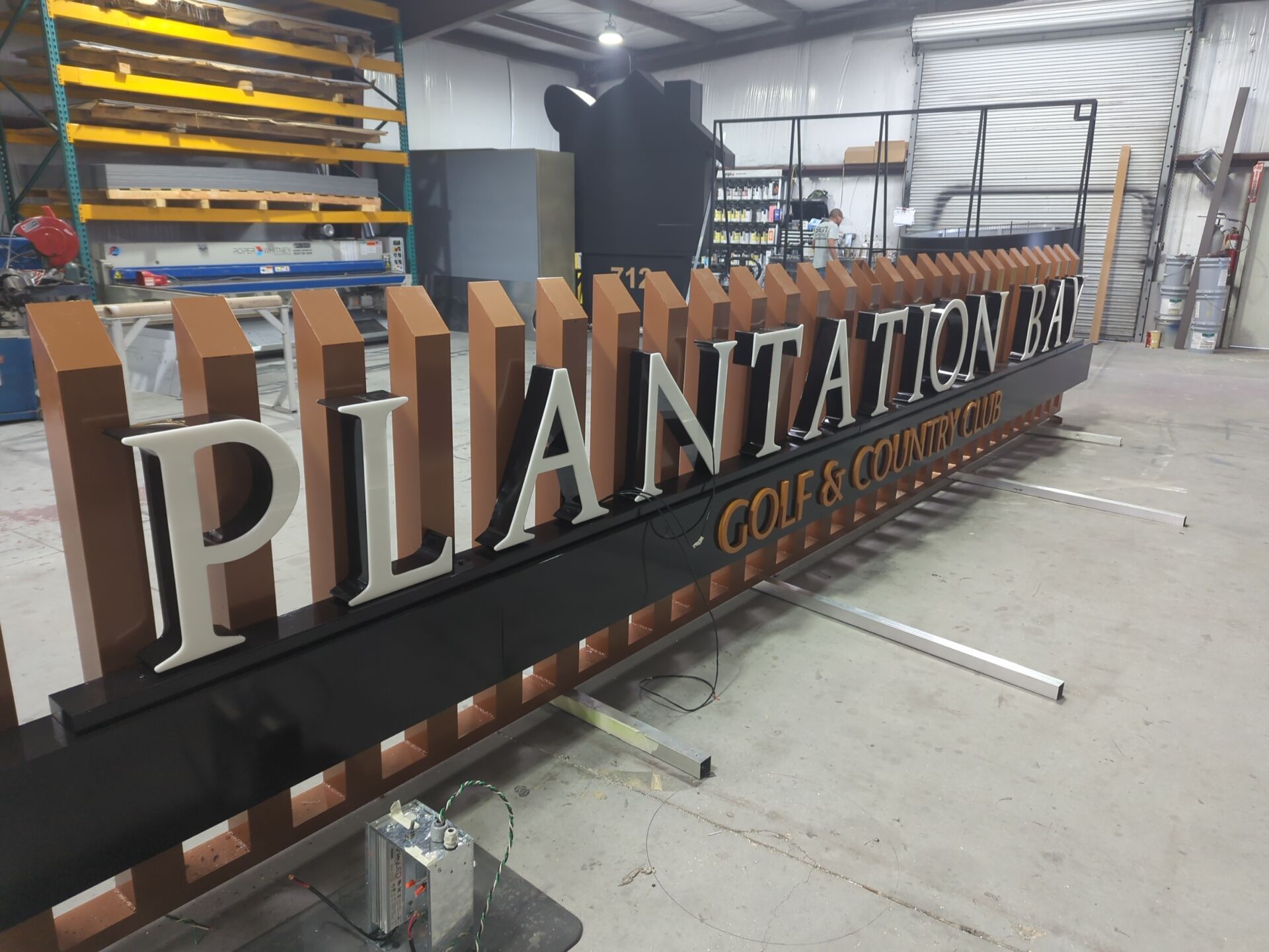 Channel Letters for Plantation Bay by SignCrafters