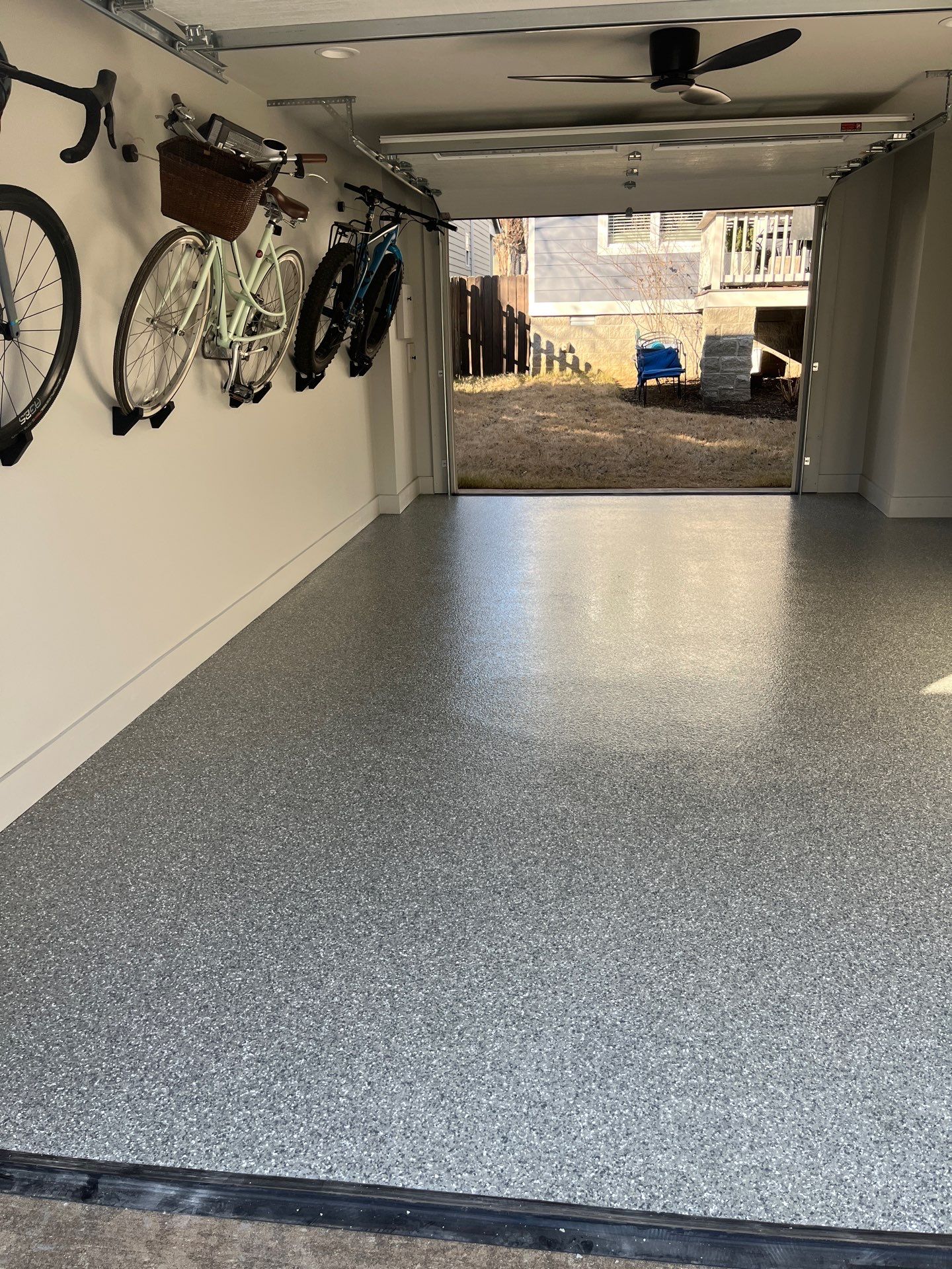 Garage Floor Coating using Thyme by My Garage Floor Guys