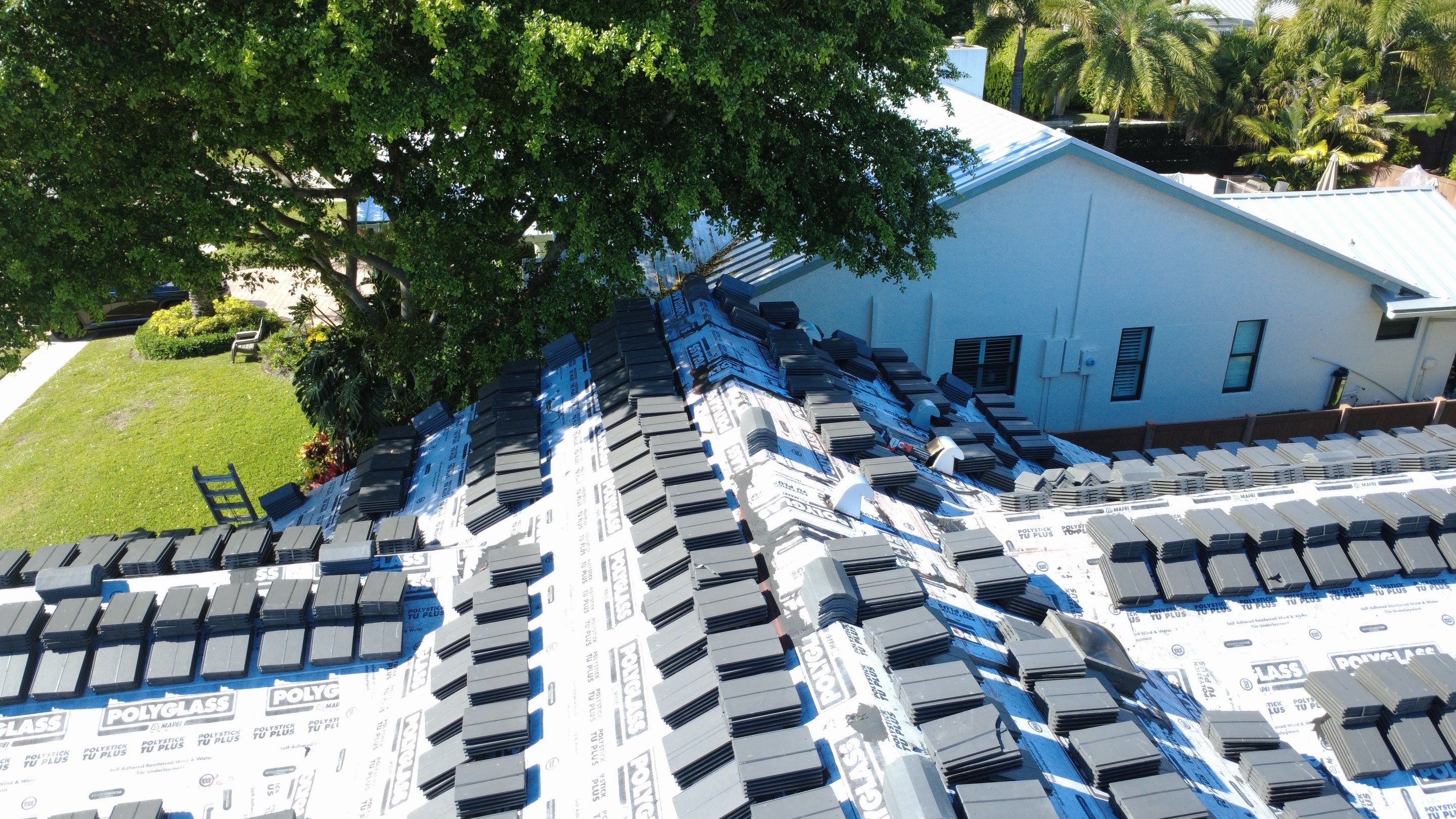 Residential Roofing Installation using WestLake Roofing Tile by BLUES BROTHERS ROOFING