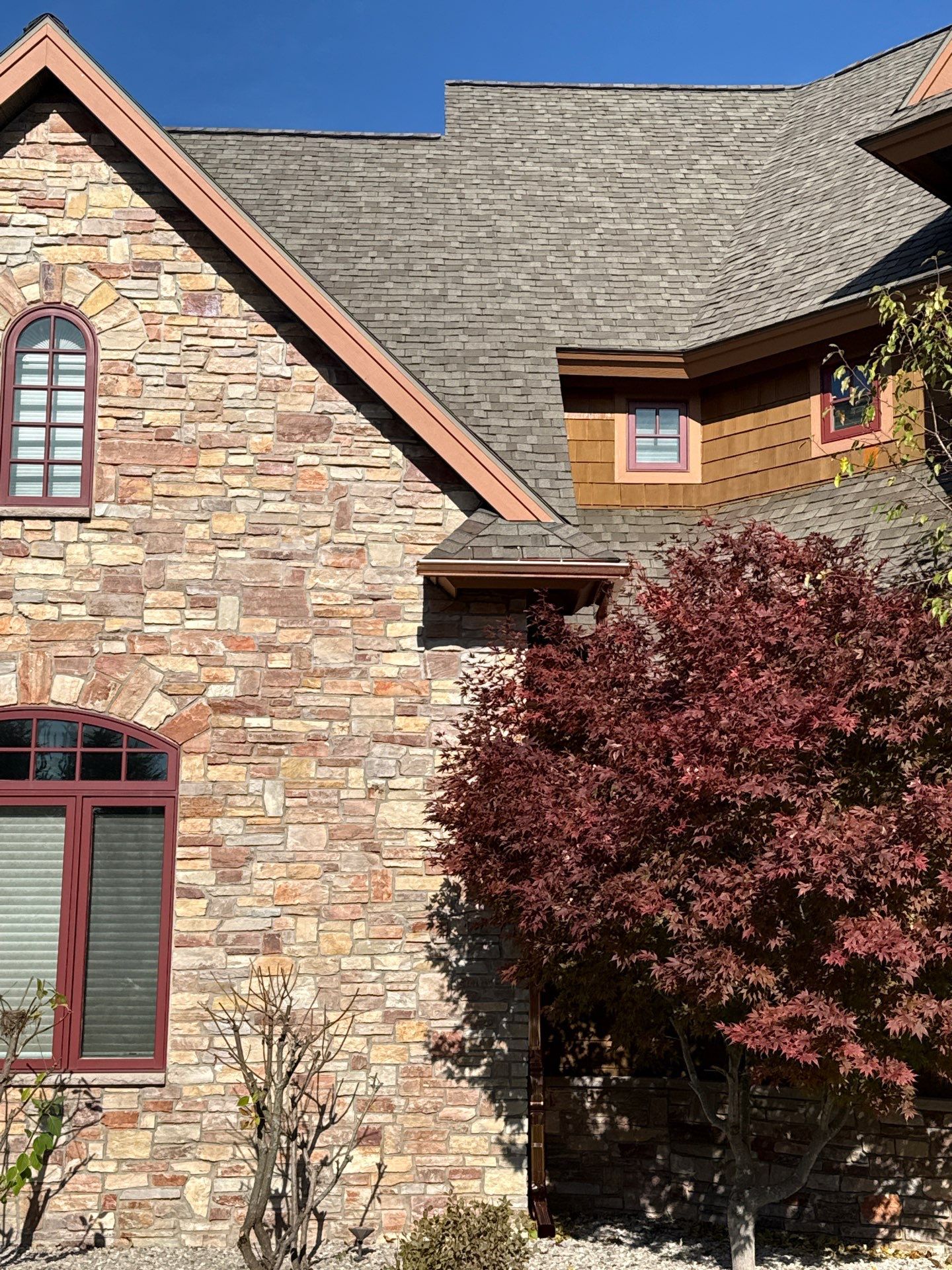 Custom Copper Gutter and Metal Downspout Installation in Williamsburg by Rainbow Seamless Systems