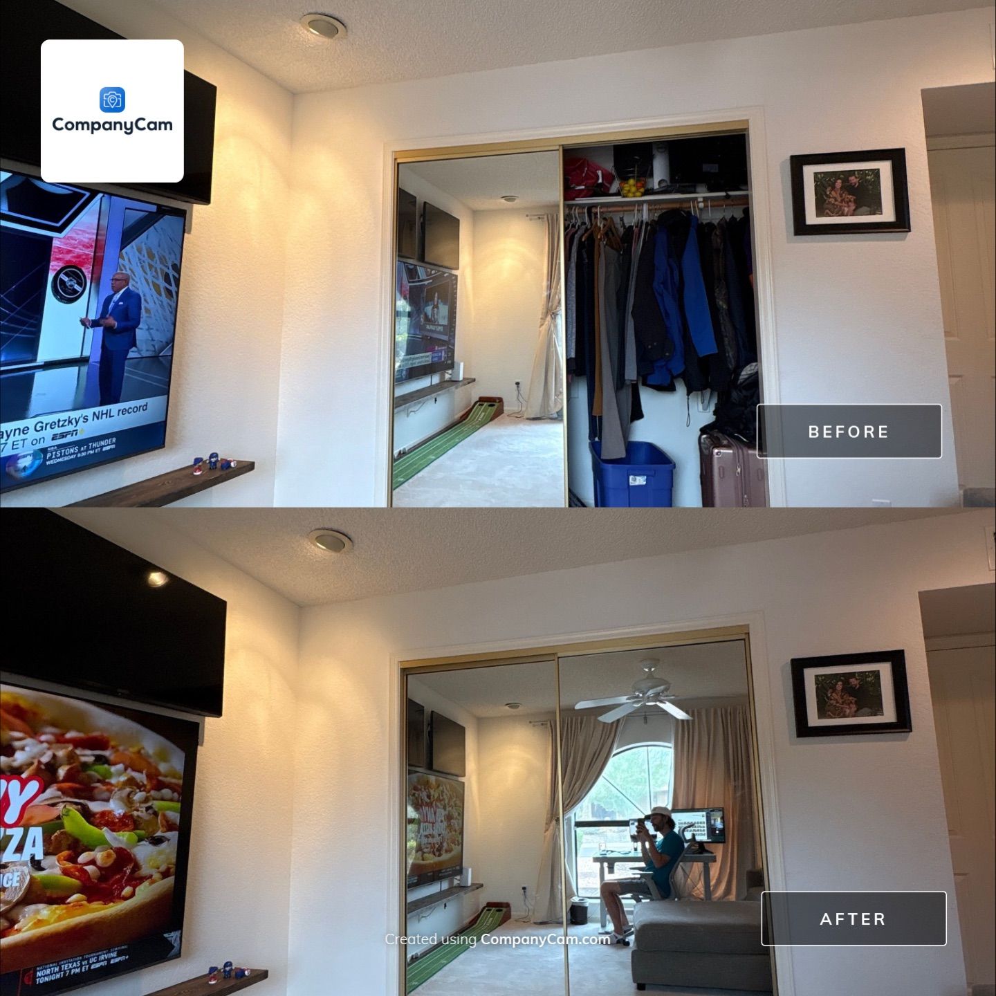 Bathroom Remodel using Wiring by CompanyCam Sales Demo