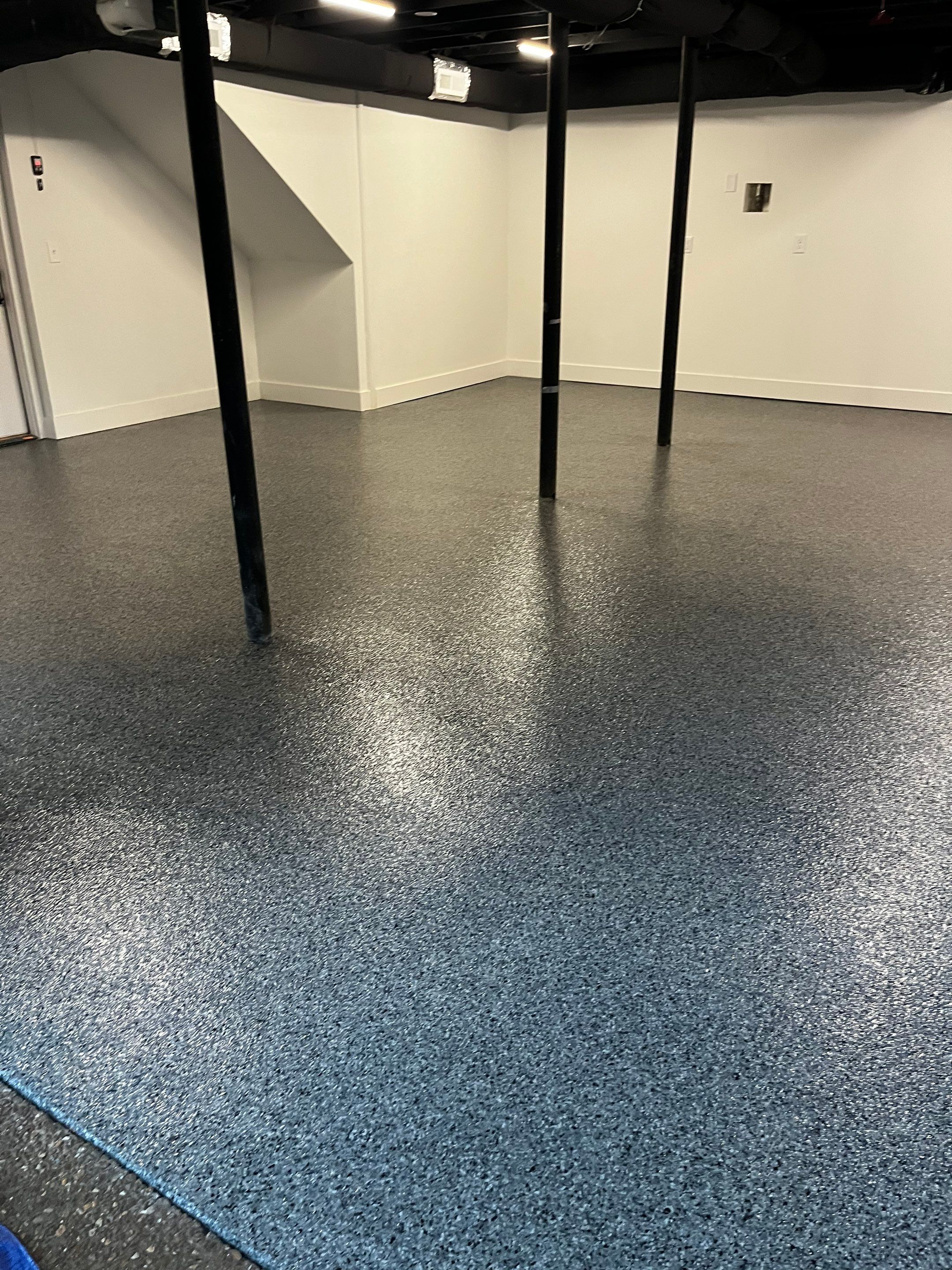 Garage Floor Coating using Nightfall by My Garage Floor Guys