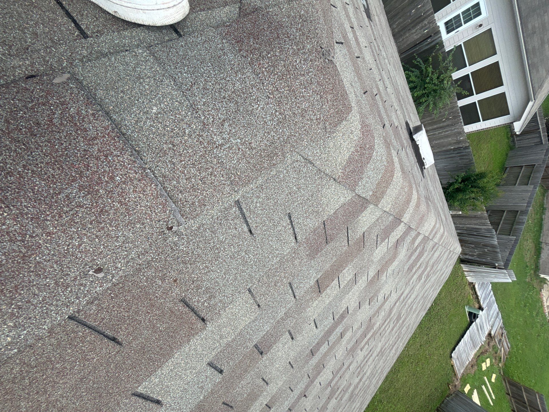 Hail Damage using Owen's Corning Duration (Lifetime) Shingles by Roof Repair Company