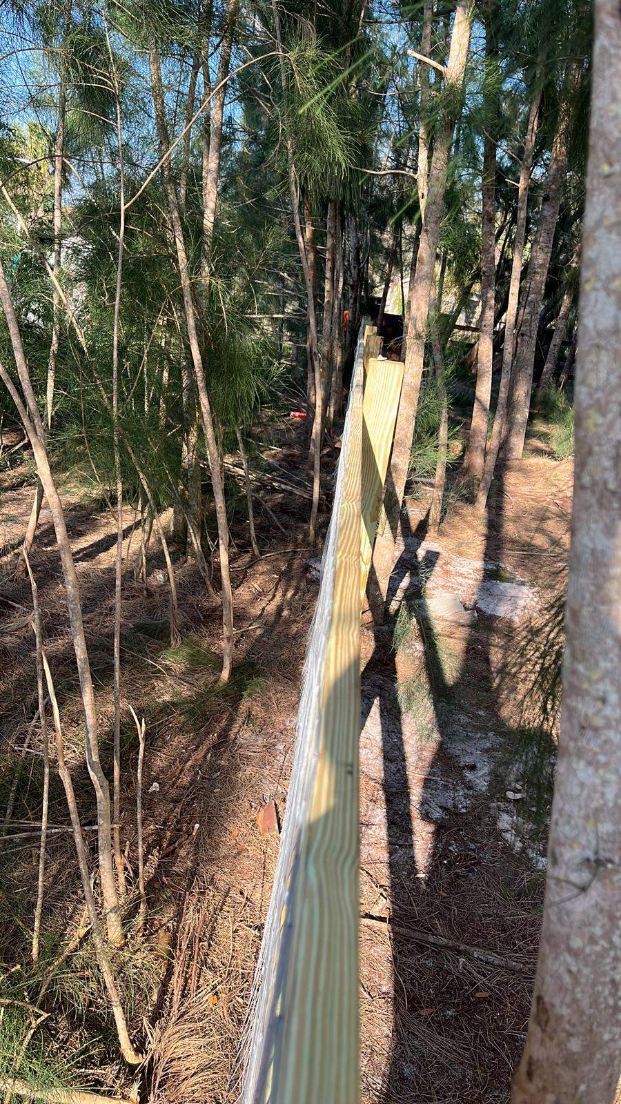 Custom Wood Farm Fence with Welded Wire Mesh in Nokomis by True Fence LLC