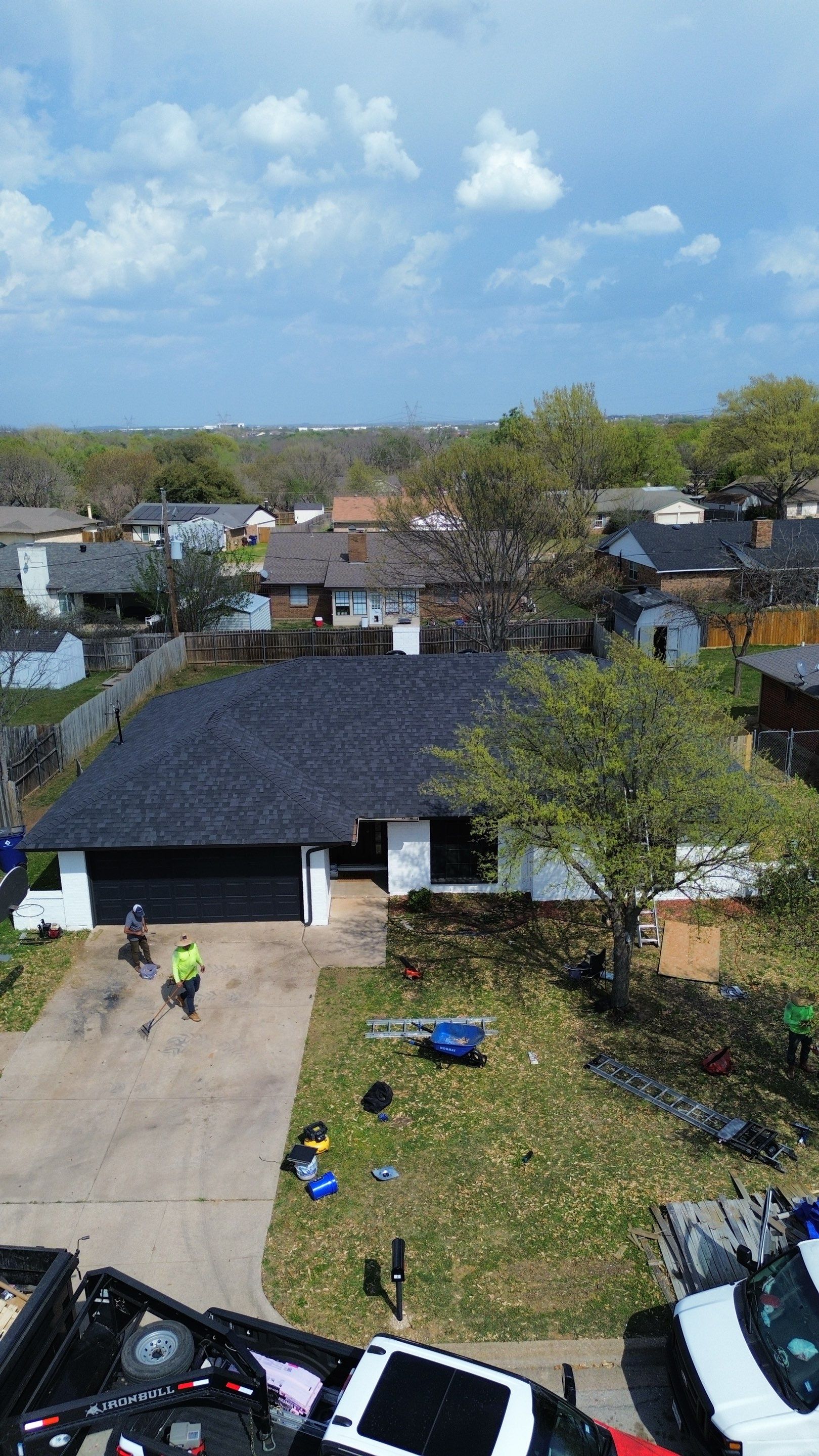 Black Roof Replacement by OTNT ROOFING by OTNT ROOFING