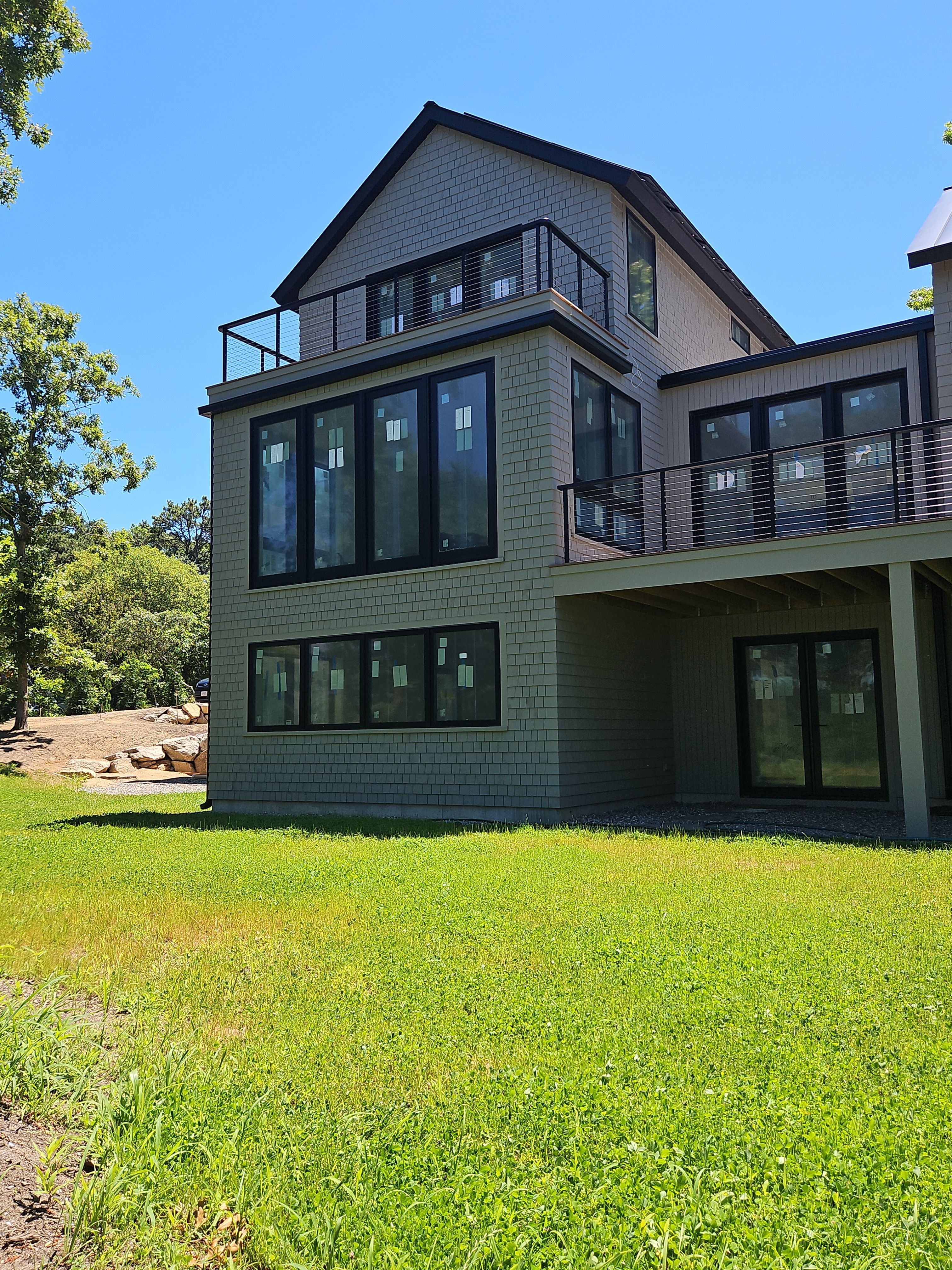 Gutter Installation using 6" Box Style Aluminum Gutter by Gutter Pro Enterprises
