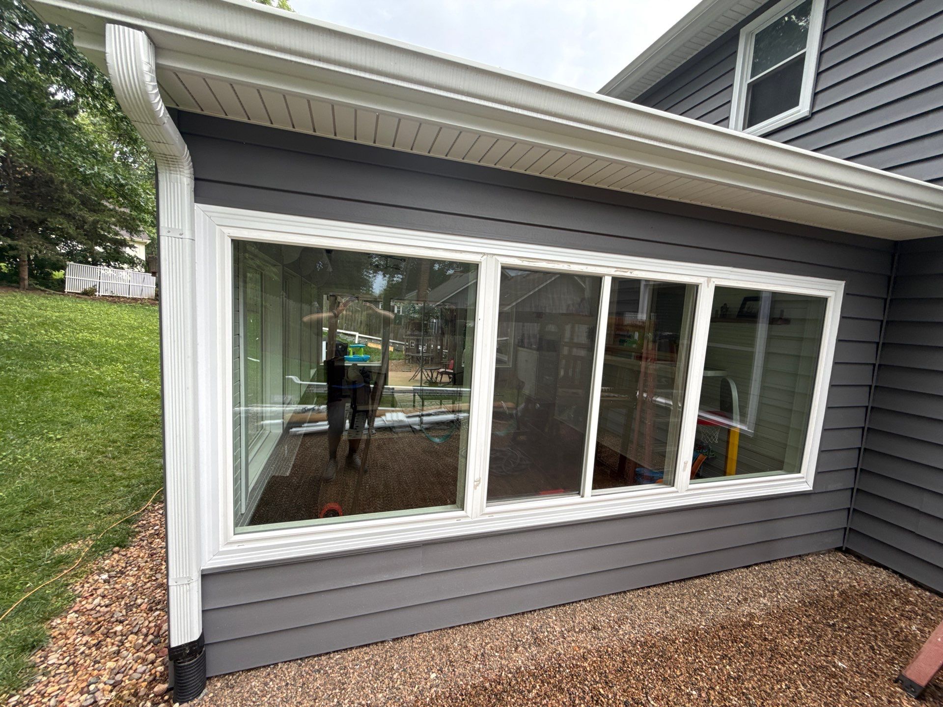 Full Exterior Siding Upgrade and Board and Batten Installation in Shawnee by EEC Windows, Siding & Roofing