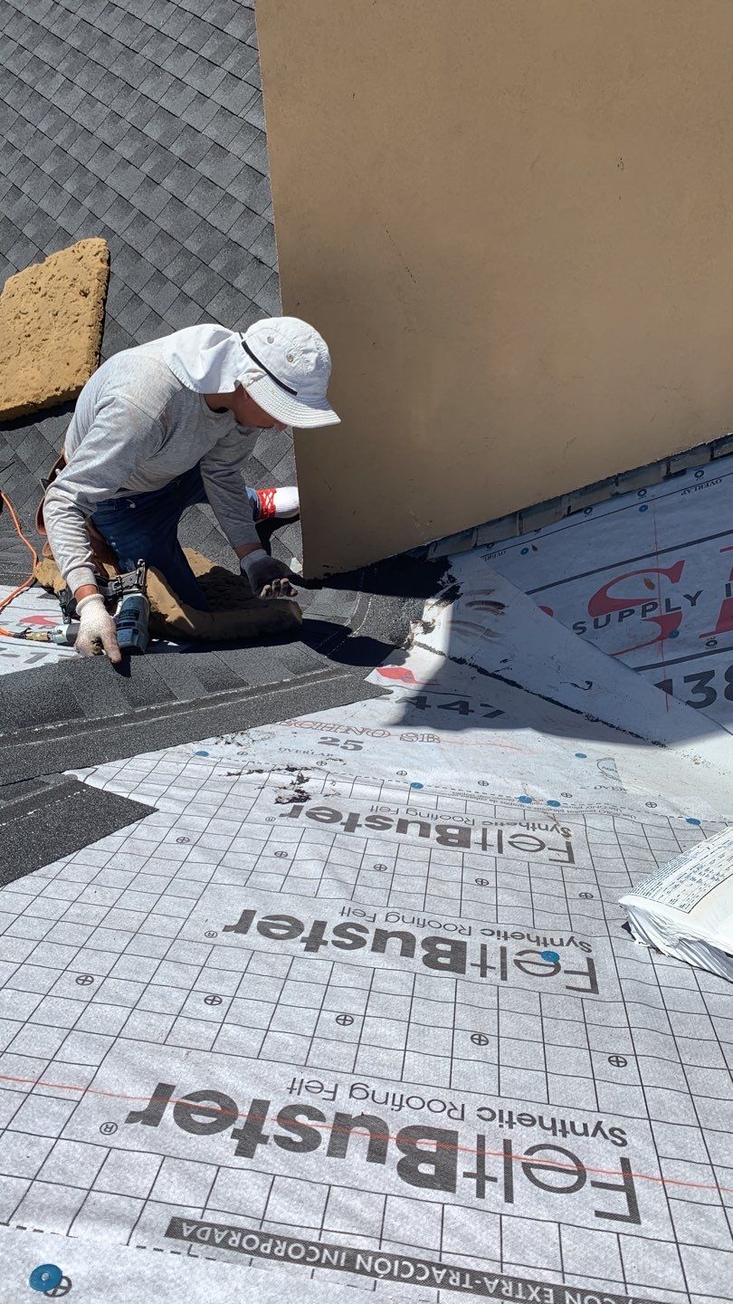 Commercial Roof Installation using GAF Shingles in Dallas Texas by Elite Roofing LLC