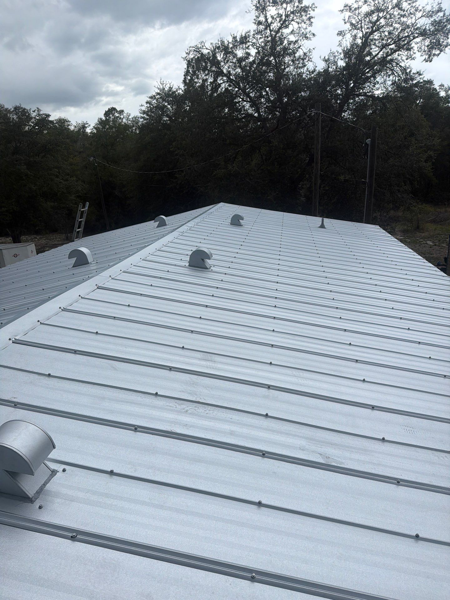 New Metal Roof Done in Branford, FL by Brehm Roofing