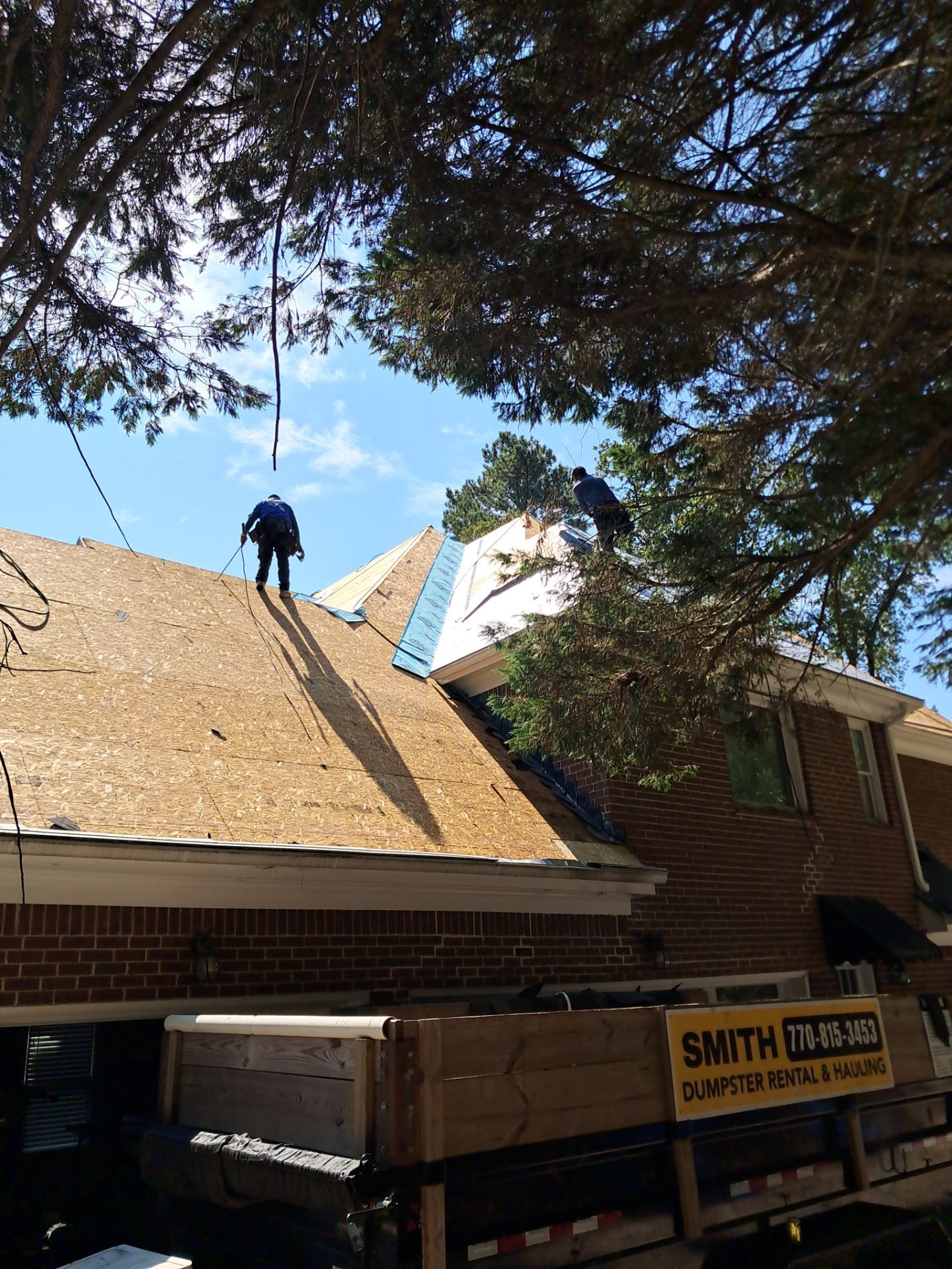 Residential Roof Replacement using GAF HDZ - Charcoal shingles by Elite Roofing LLC