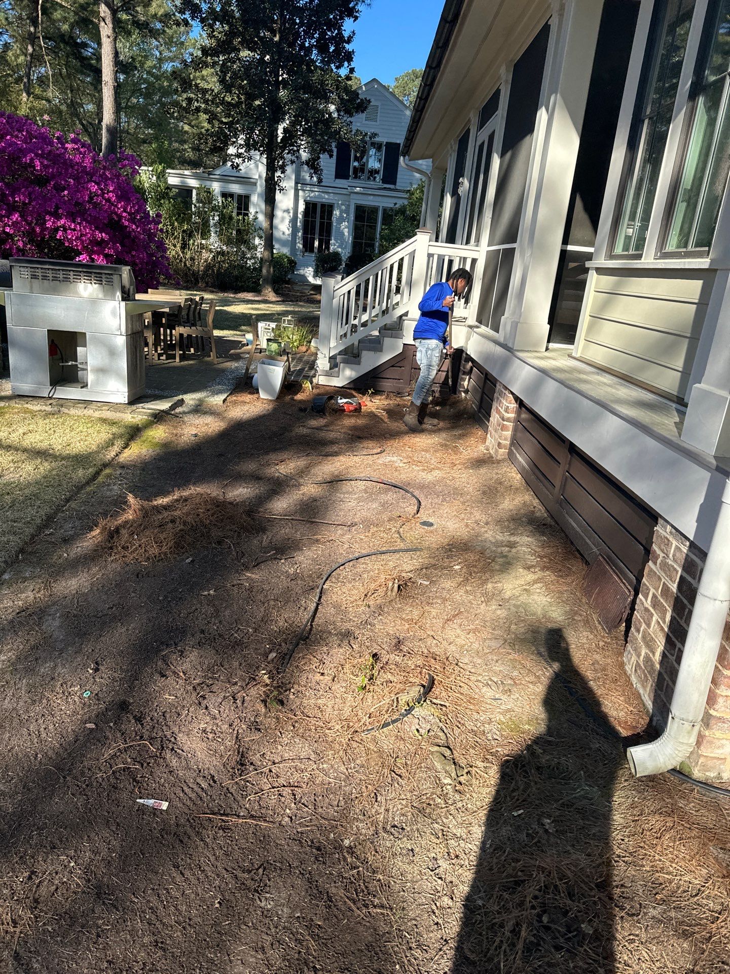 Comprehensive Landscape Design and Custom Hardscape Installation in Bluffton by Lowcountry Scapes, LLC