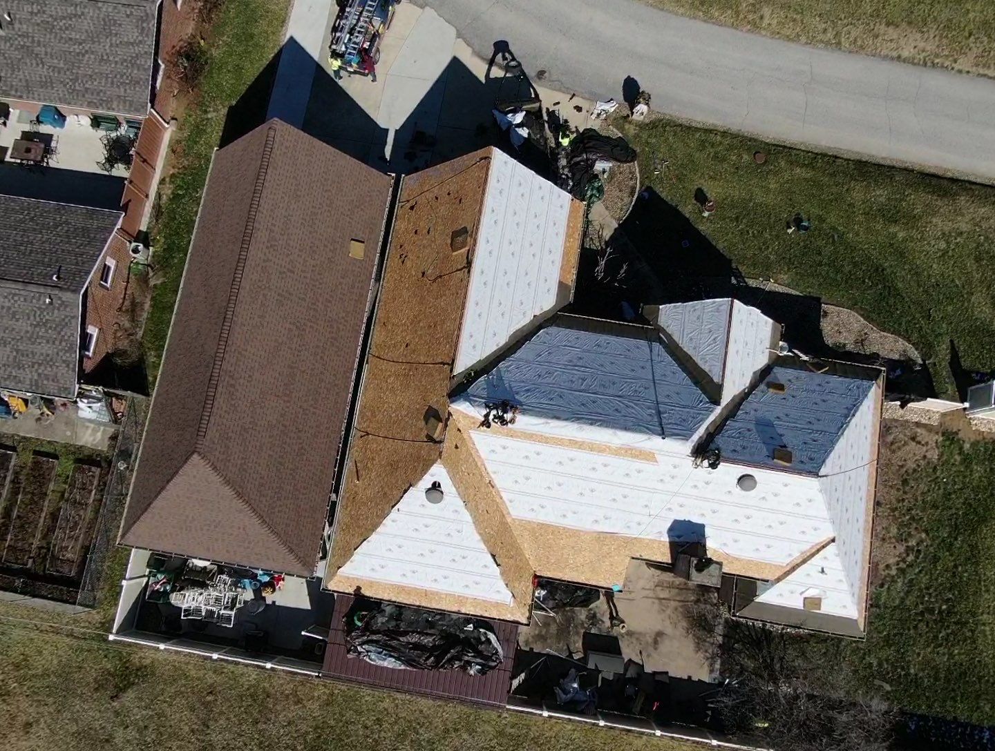 Residential Roofing Installation using Performance Shingles by Mr. Roofer