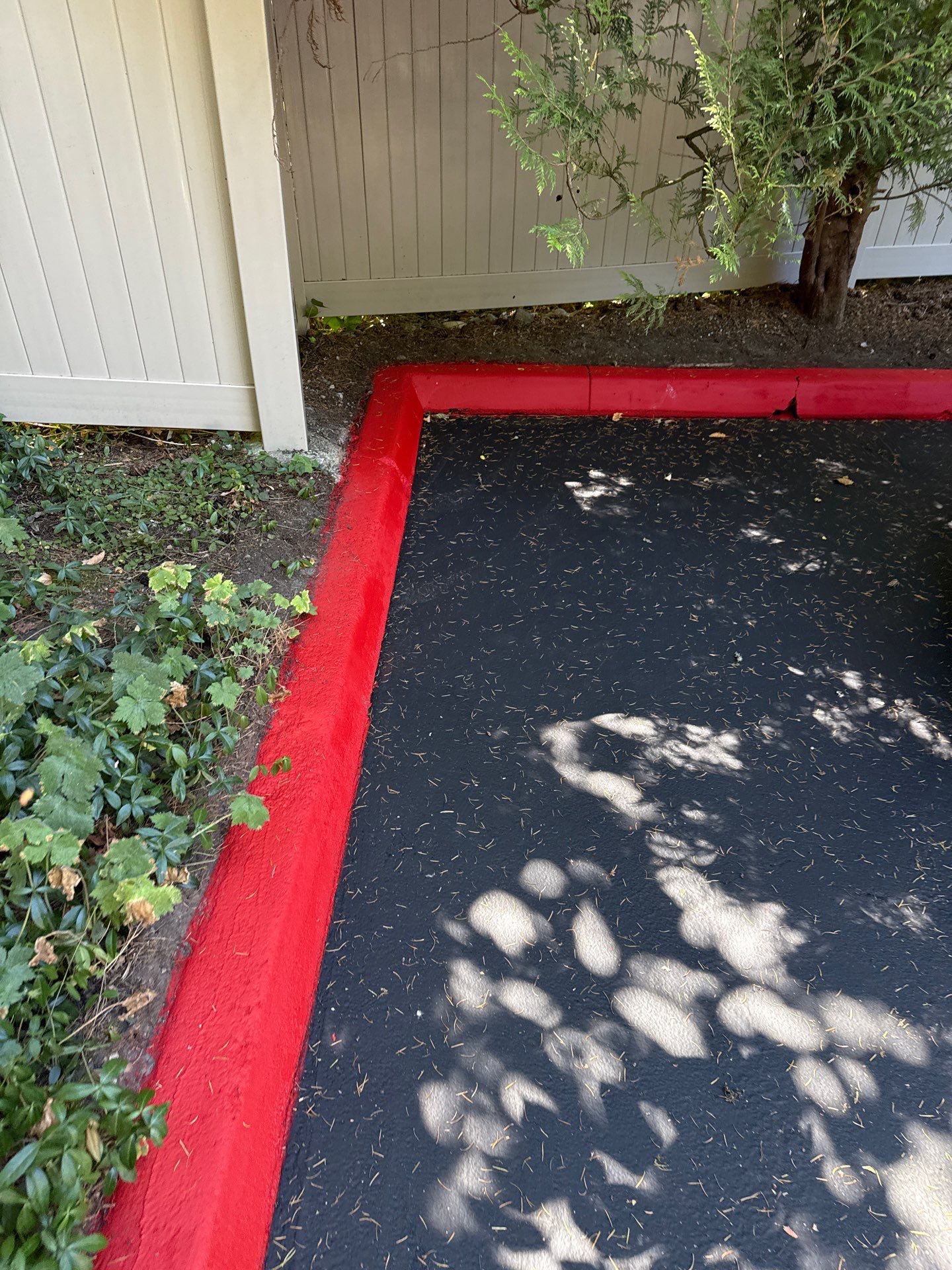 Curb Repaint | Seattle  by Jireh Asphalt & Concrete Inc 