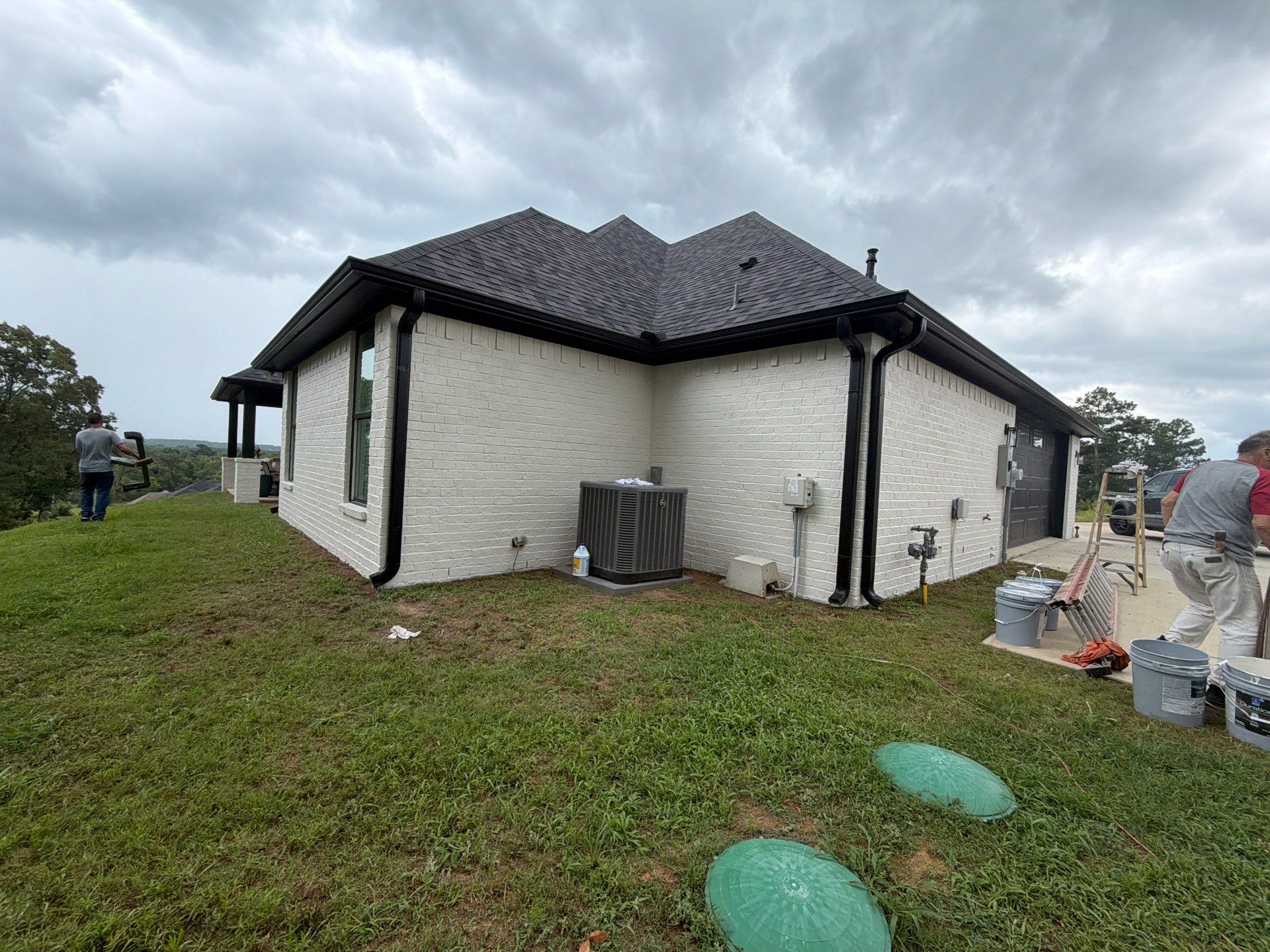 Bright Brick Repaint in Tyler, TX by Quality Coats Painting