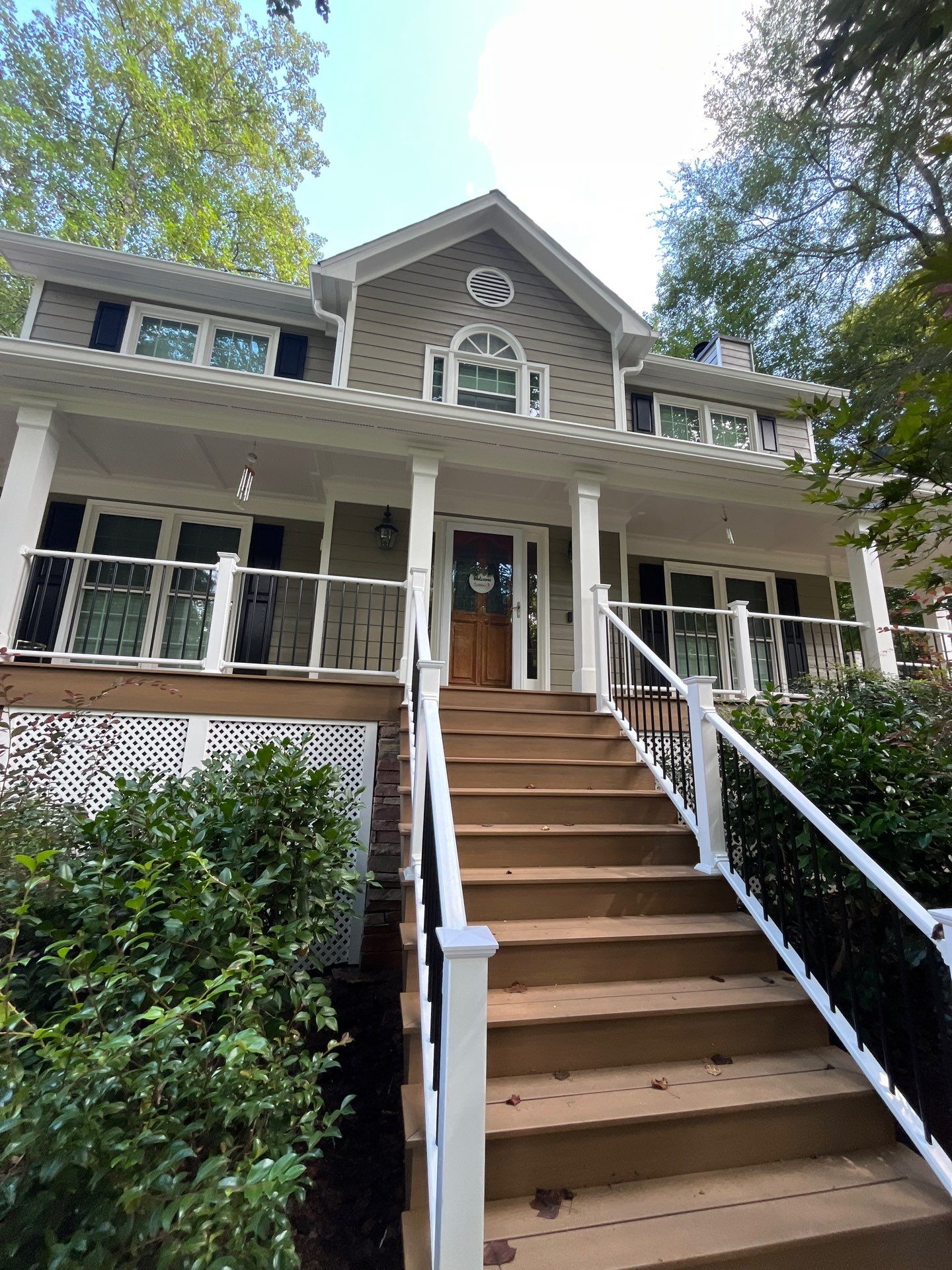 Siding, Rotten Wood, and Lattice Replacement with Exterior Painting by Nelson Exteriors