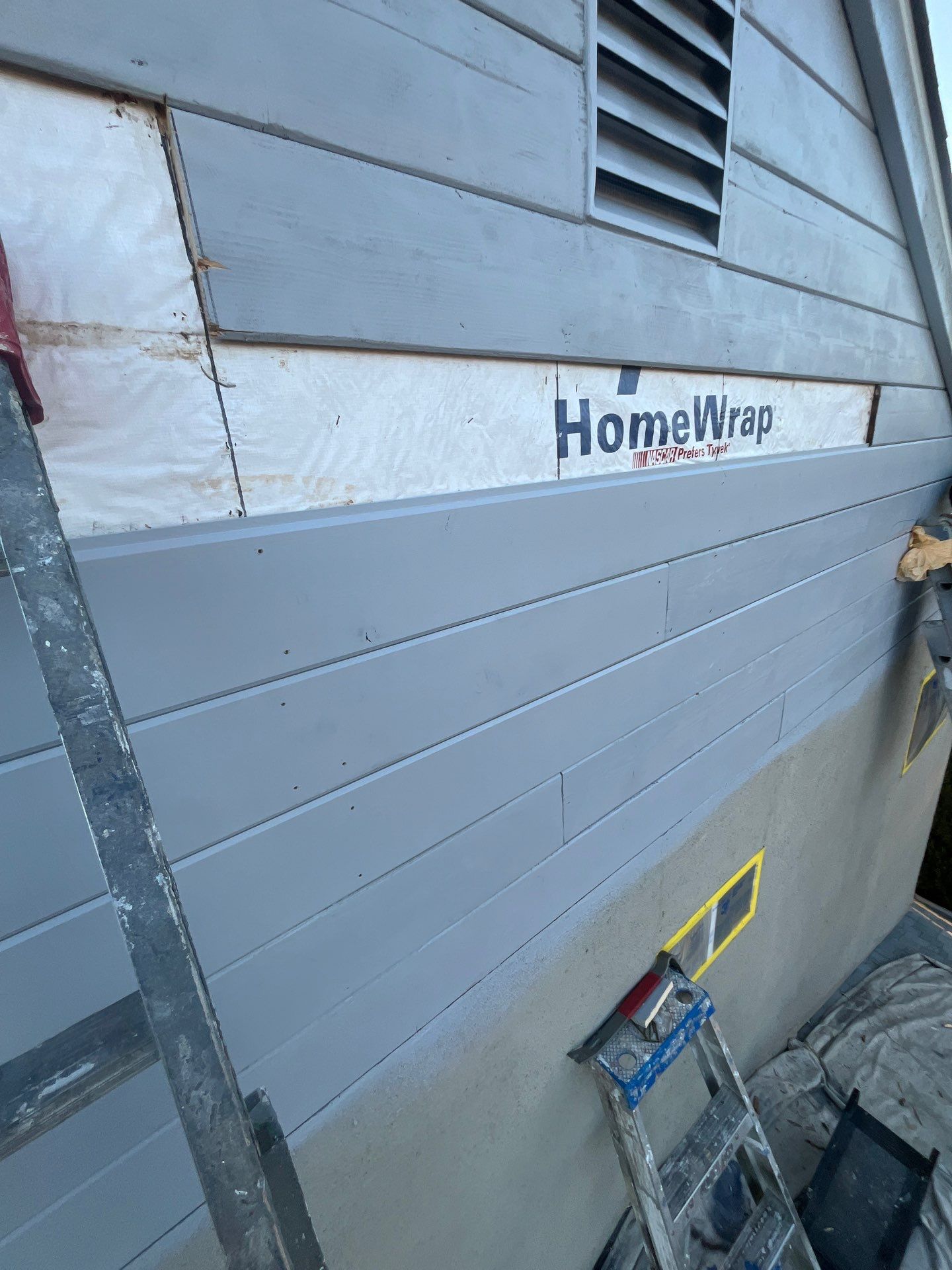 Exterior repaint-siding and stucco by Herrera’s Bay Area Painting inc.