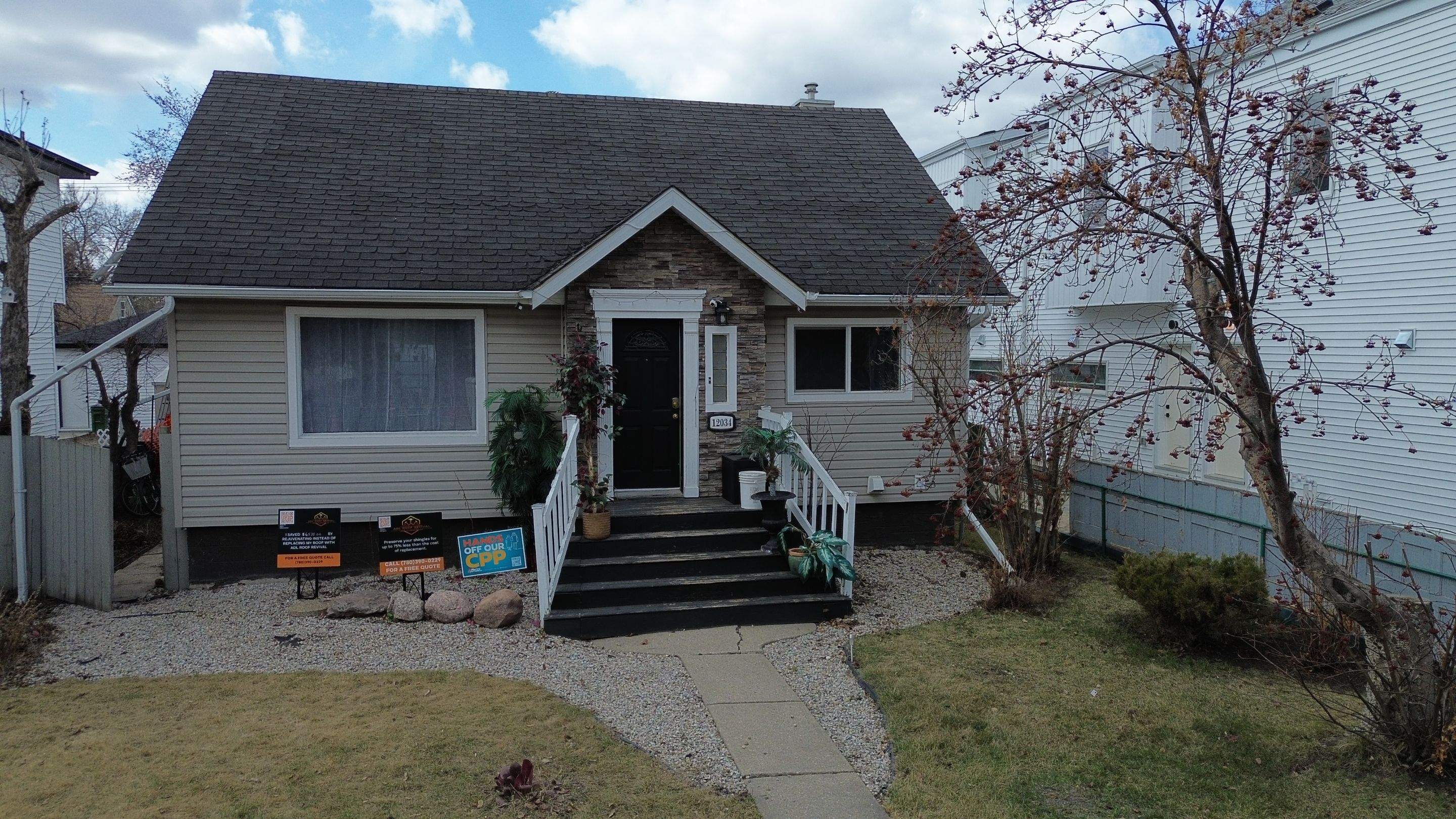 Project in Edmonton by ADL Roof Revival