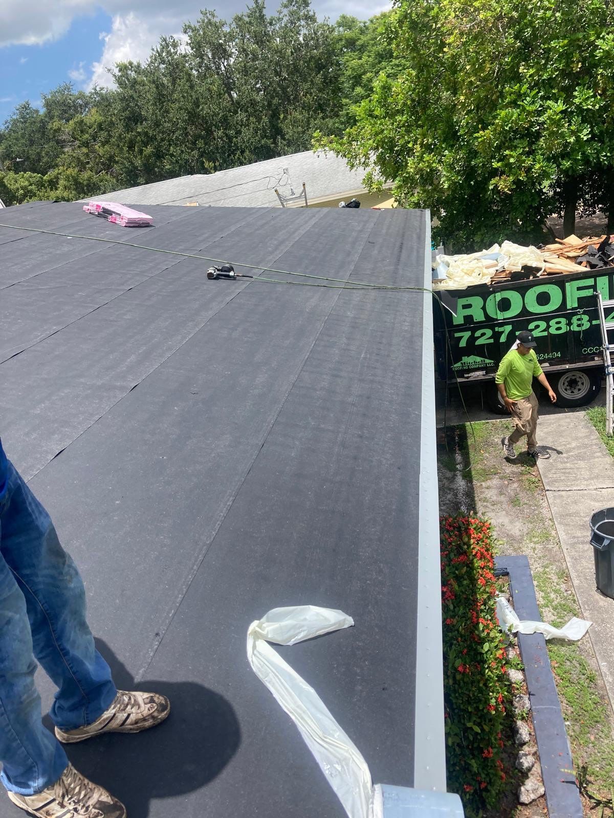 Project in Clearwater 33765 by Mitchell Roofing Company LLC 