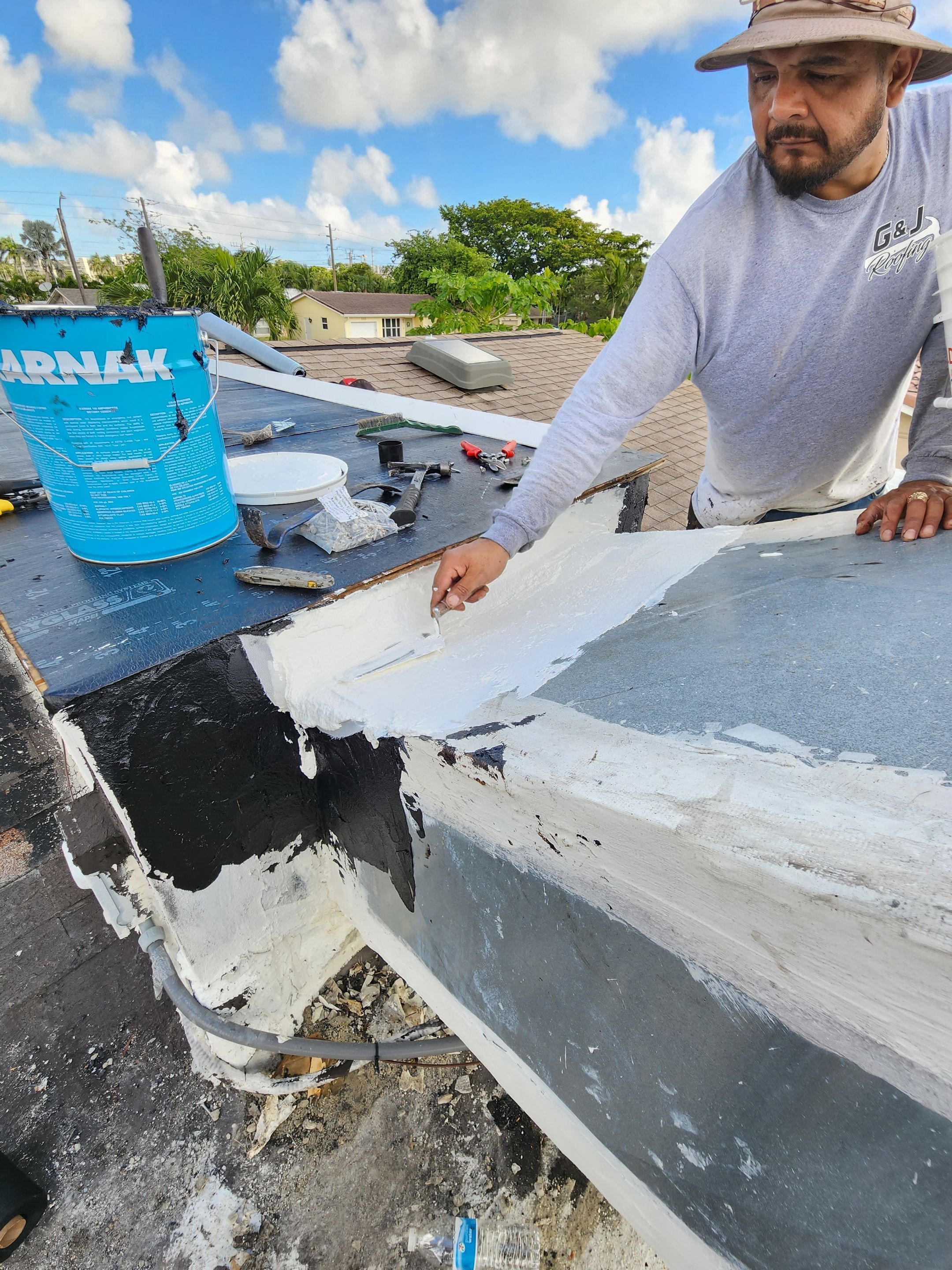 SE 4th St., Dania Beach, FL by G&J Roofing 