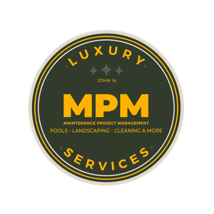 Logo for Luxury MPM Pool Services
