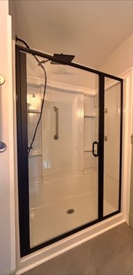 Shower using Alumax Shower