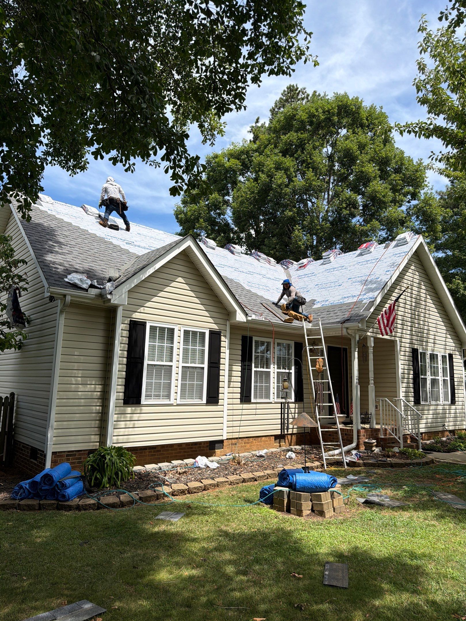 Project in Holly Springs - GAF Timberline HDZ Pewter Gray by Pro Performance Roofing