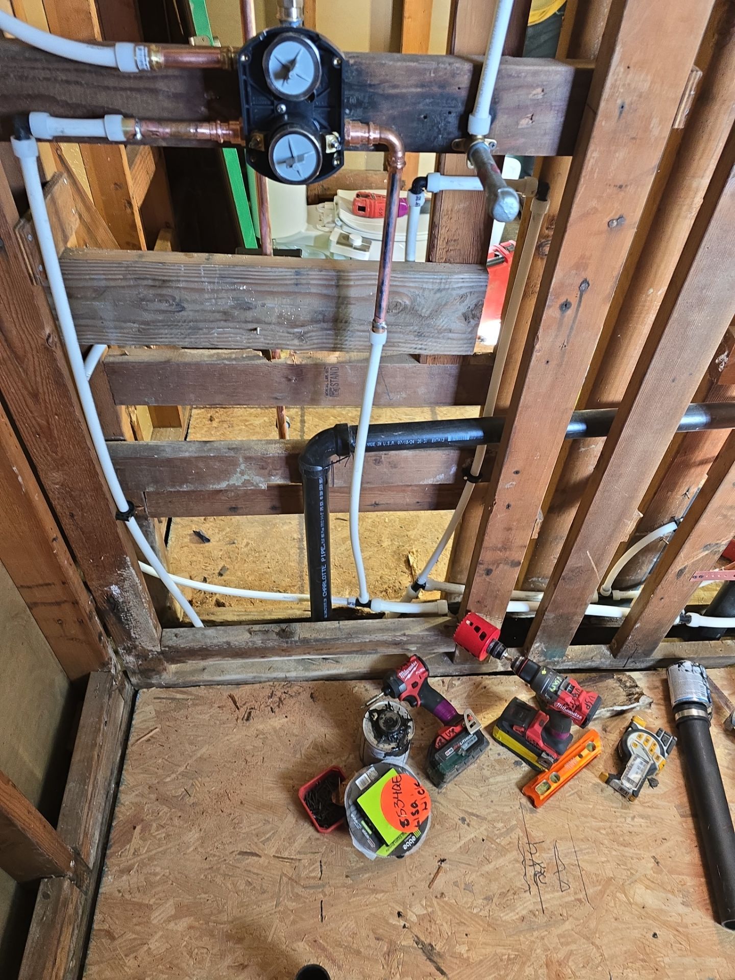 Installing New Piping and Checking Underneath Home by Us Plumbing